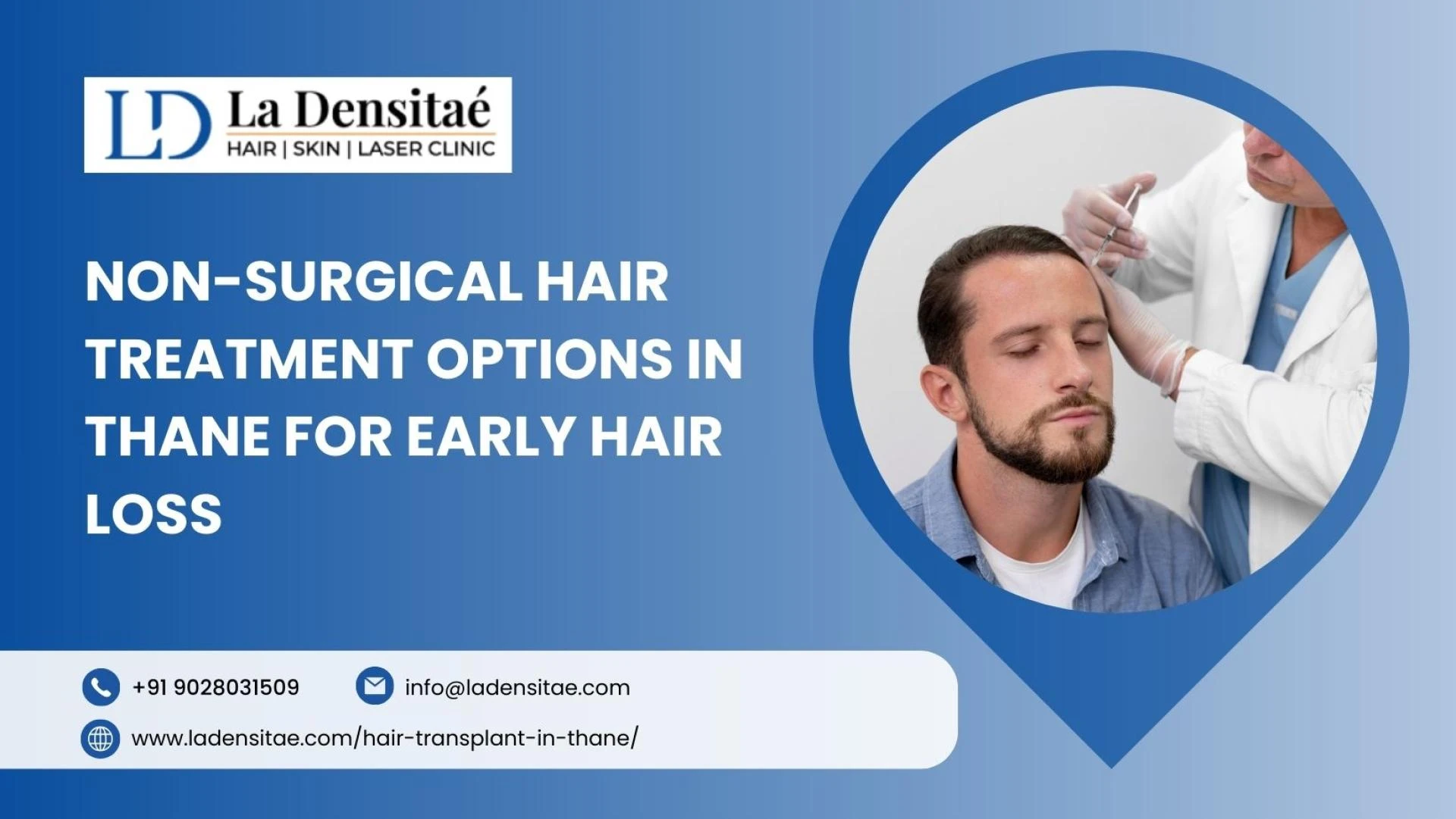 Non-Surgical Hair Treatment Options in Thane for Early Hair Loss