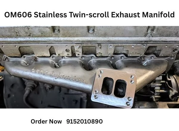 How to Fix Turbo Lag on OM606 with a Stainless Twin-Scroll Exhaust Manifold