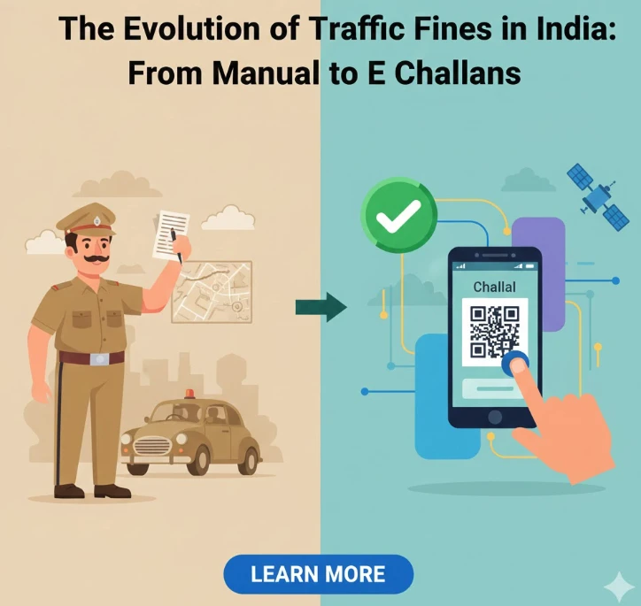 The Evolution of Traffic Fines in India: From Manual to E Challans