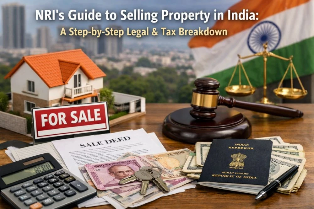 NRI's Guide to Selling Property in India: A Step-by-Step Legal & Tax Breakdown