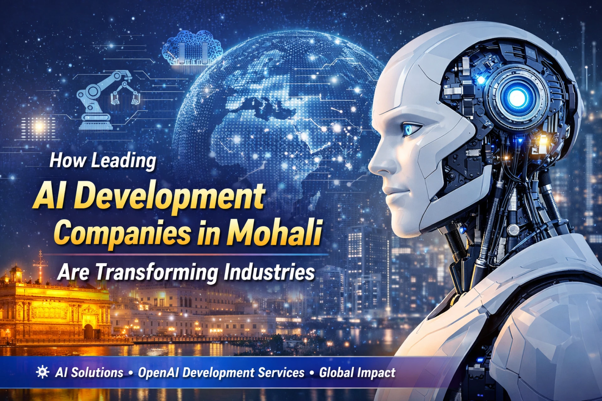 How Leading AI Development Companies in Mohali Are Transforming Industries