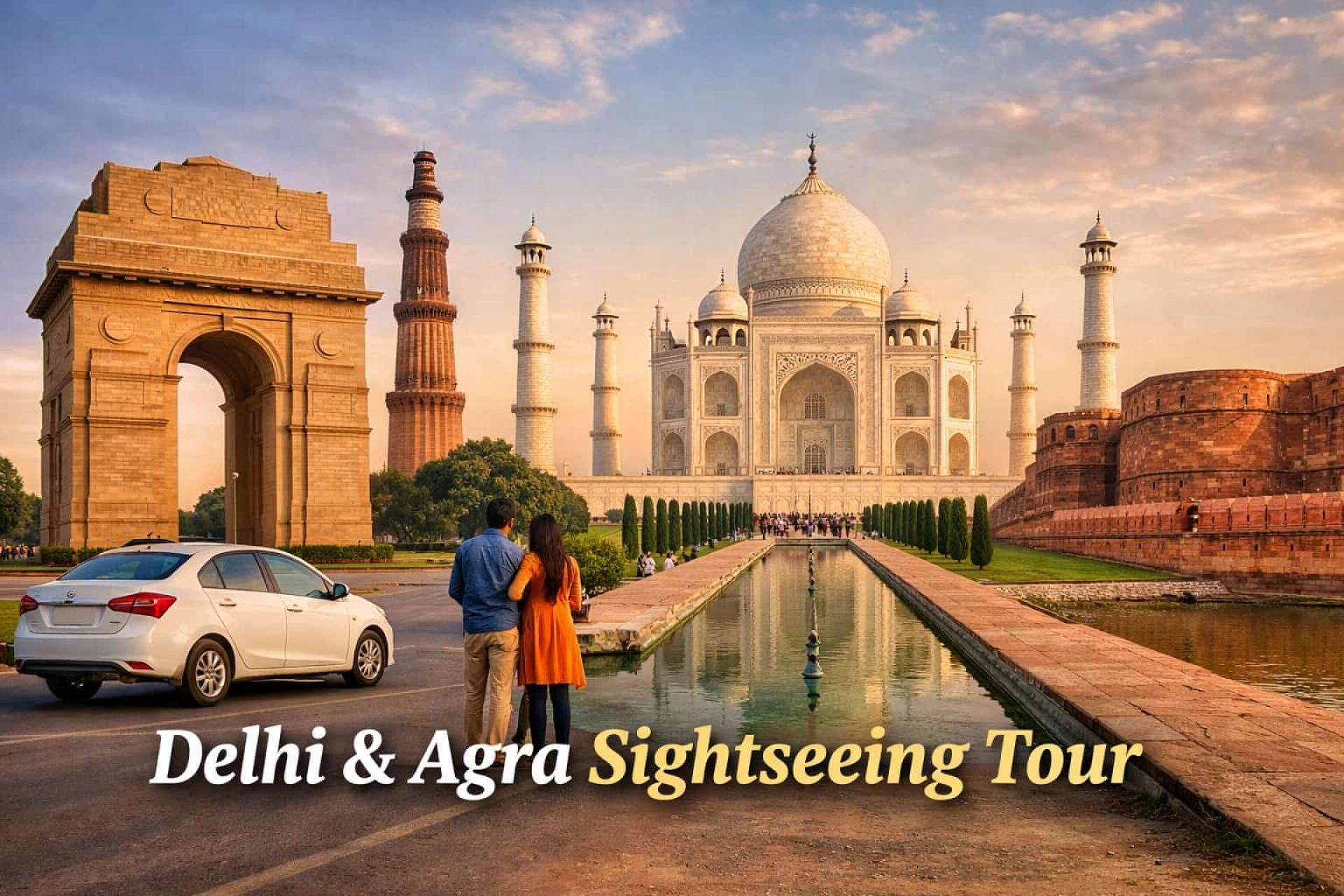 Delhi and Agra Sightseeing Tour for First-Time Travelers