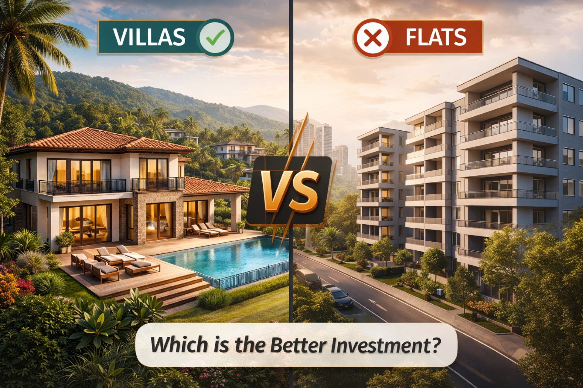 Flats vs Villas in 2026: Why Villas Are the Preferred Choice for Modern Living