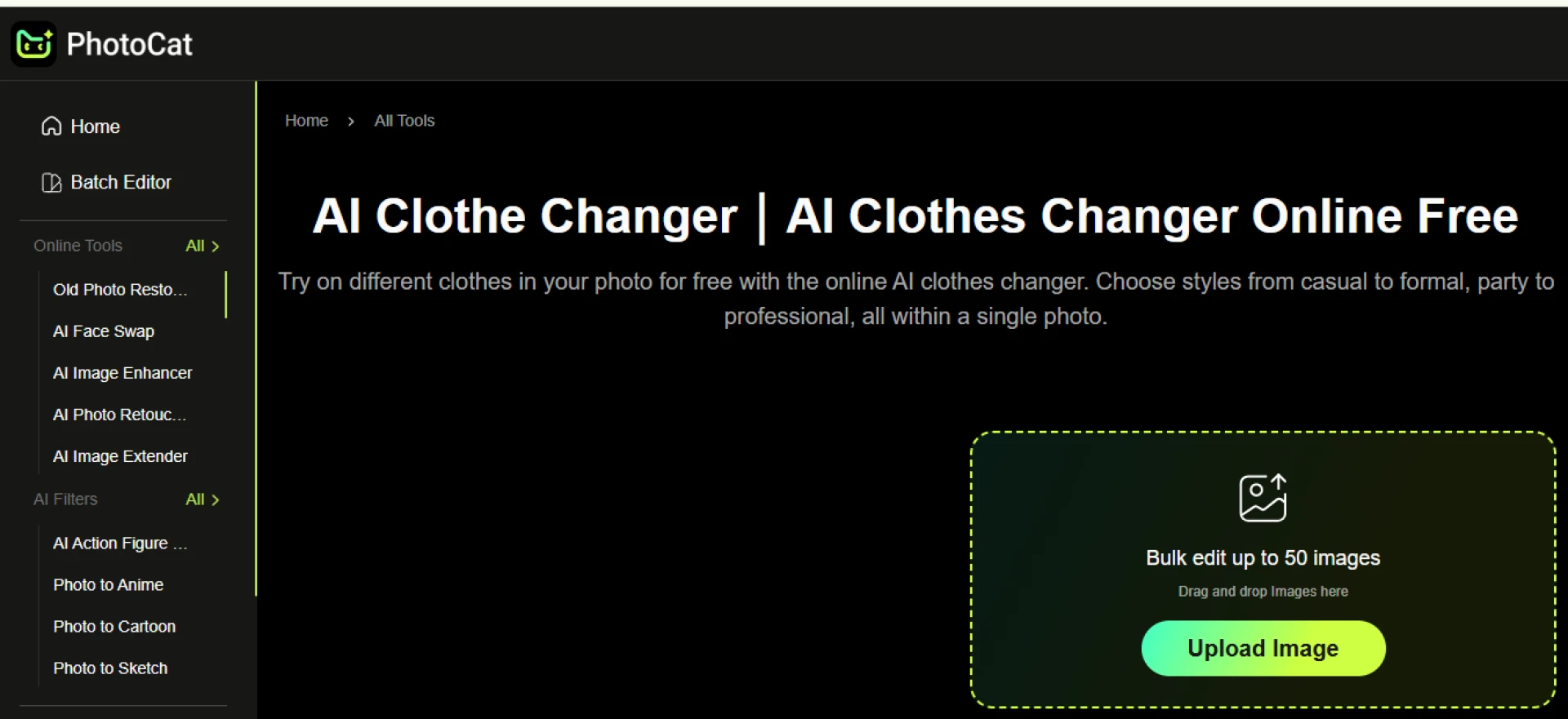 PhotoCat’s AI Clothes