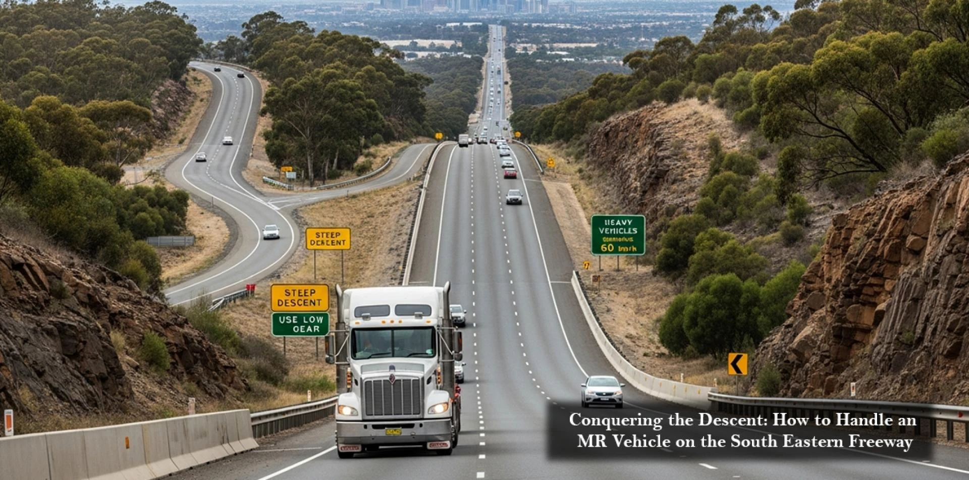 Conquering the Descent: How to Handle an MR Vehicle on the South Eastern Freeway