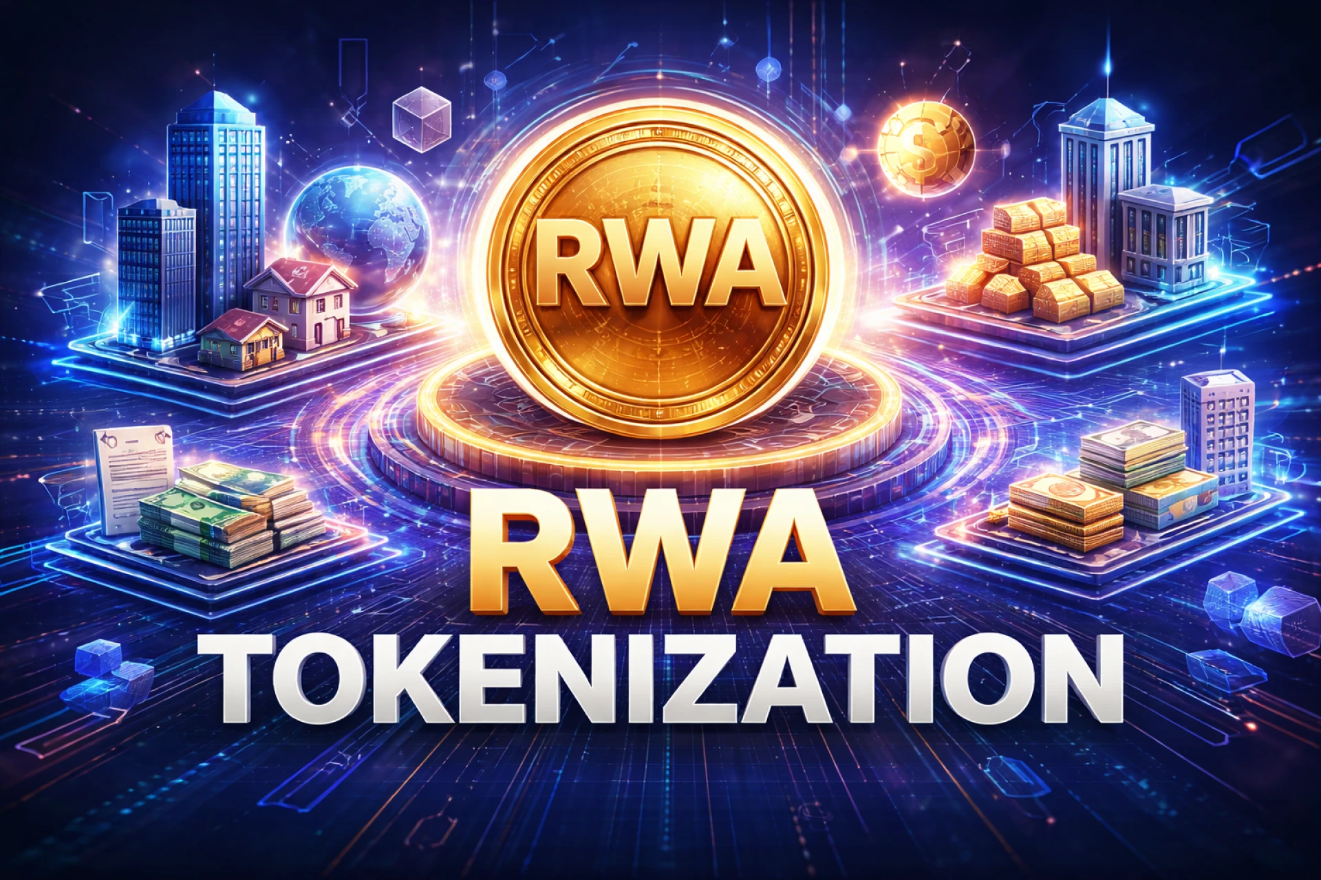 How RWA Tokenization Works on Blockchain?