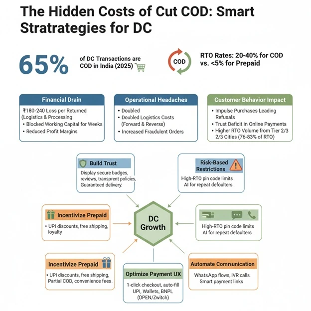 How Payment Gateways Help D2C Brands Reduce COD Losses