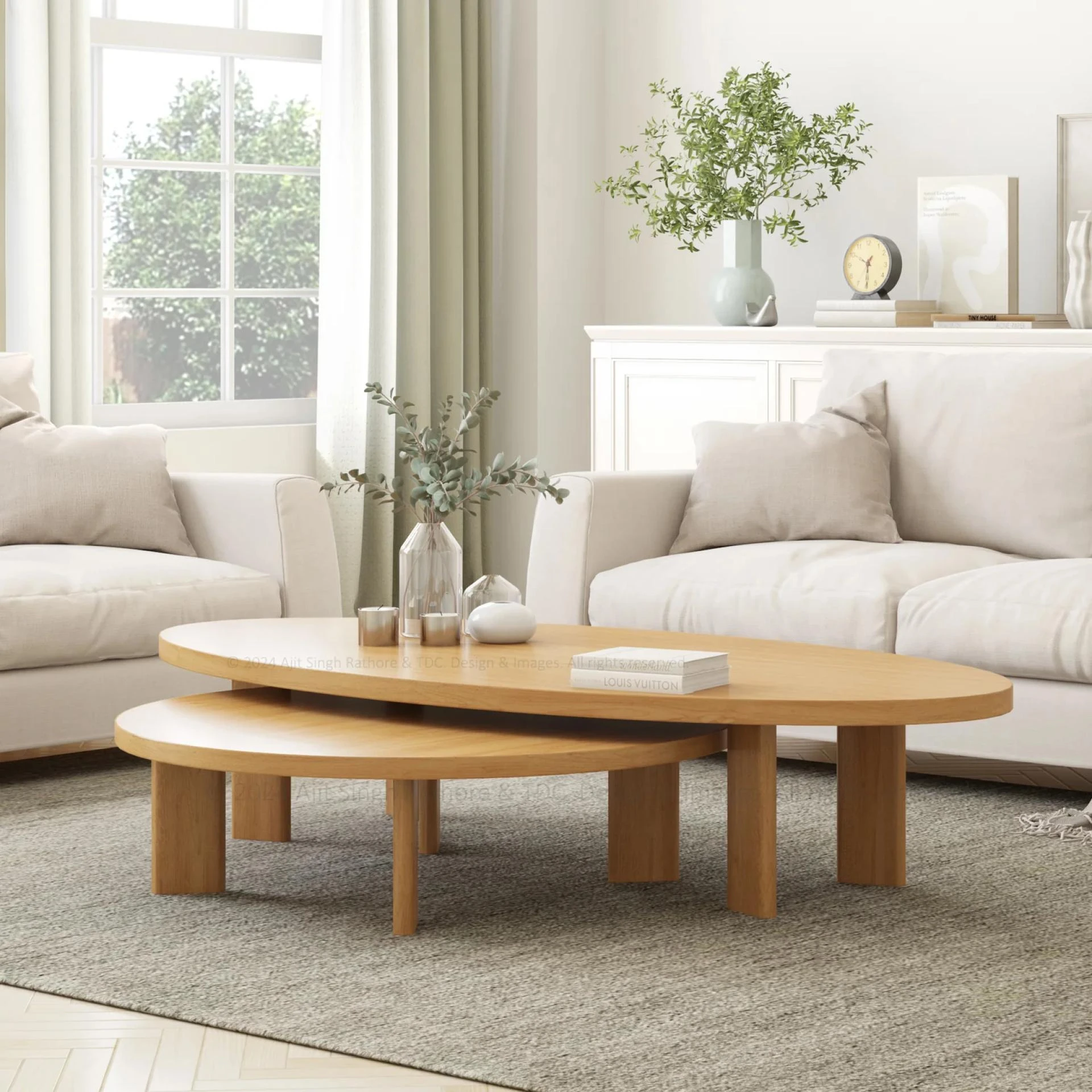 A Smart Nesting Table Design for Flexible Living Spaces