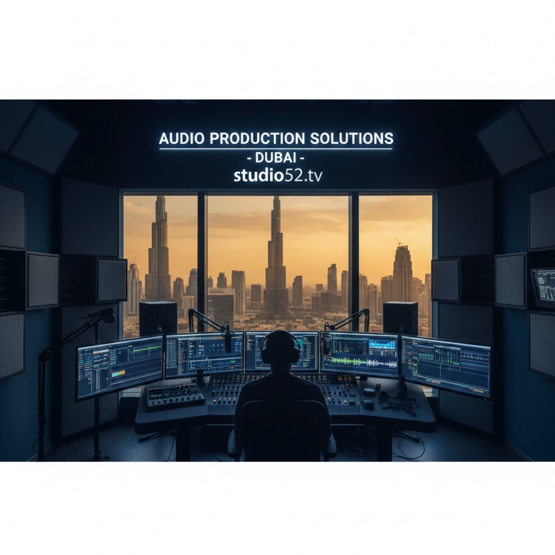 How Audio Production Solutions in Dubai Can Transform Your Marketing Campaign
