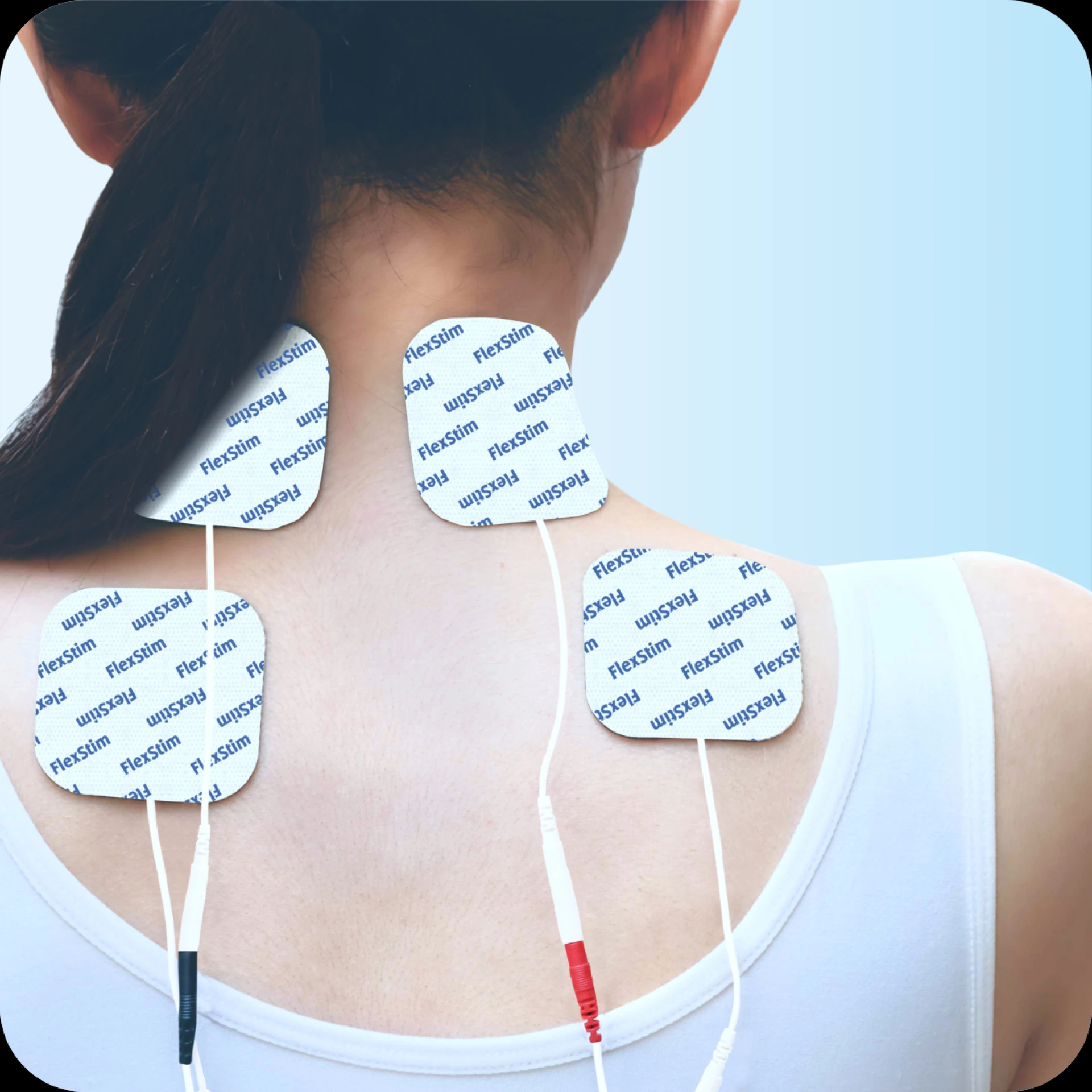 How does adhesive gel for TENS pads work?