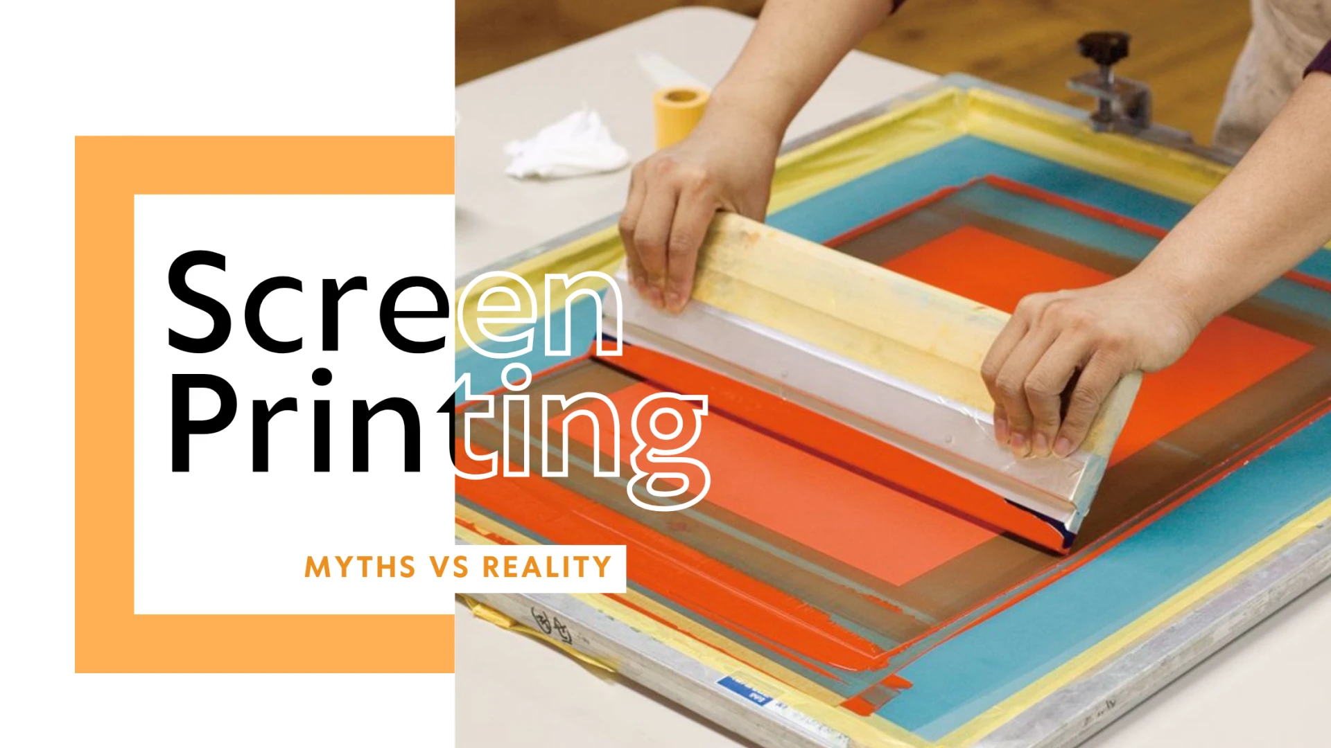 Screen Printing Myths vs Reality