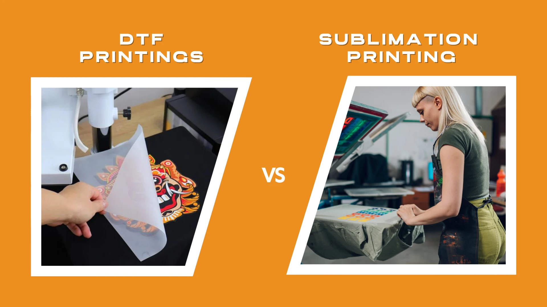DTF Printing vs. Sublimation Printing: Pros, Cons