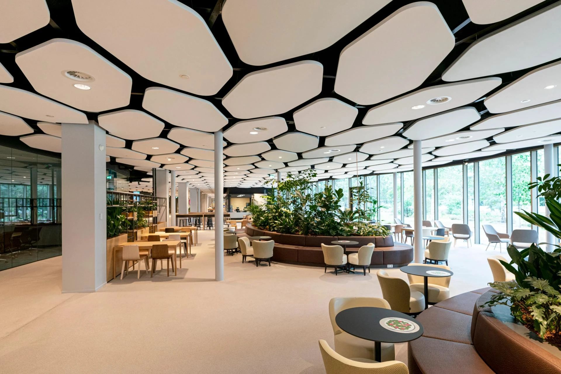 Transform Your Space with Acoustic Baffles Clouds in Riyadh, KSA