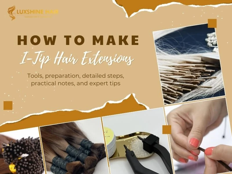 How to Make I Tip Hair Extensions: Troubleshooting Common Production Issues
