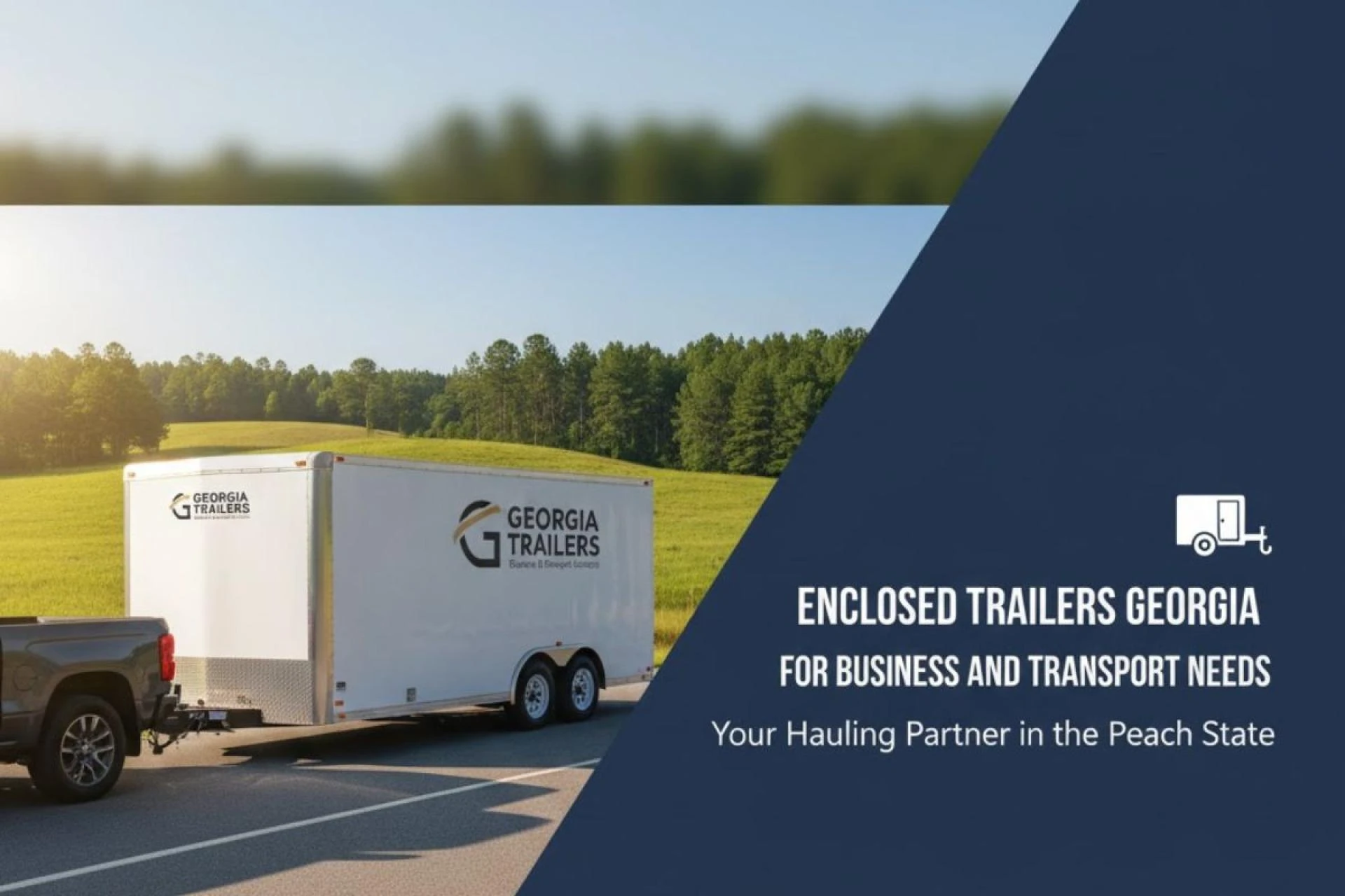 Enclosed Trailers Georgia for Business and Transport Needs