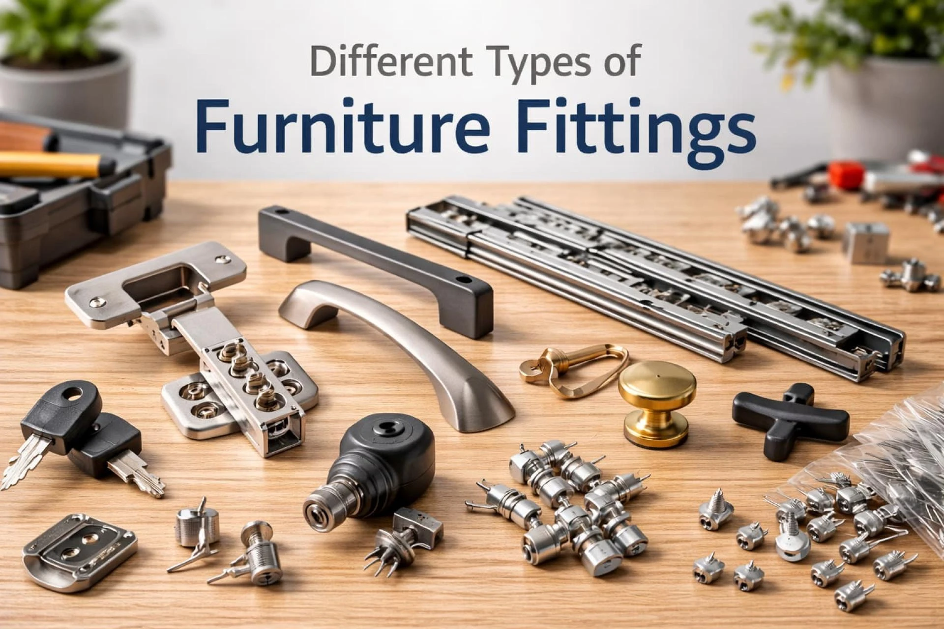 Different Types of Furniture Fittings and Where Each One Is Used