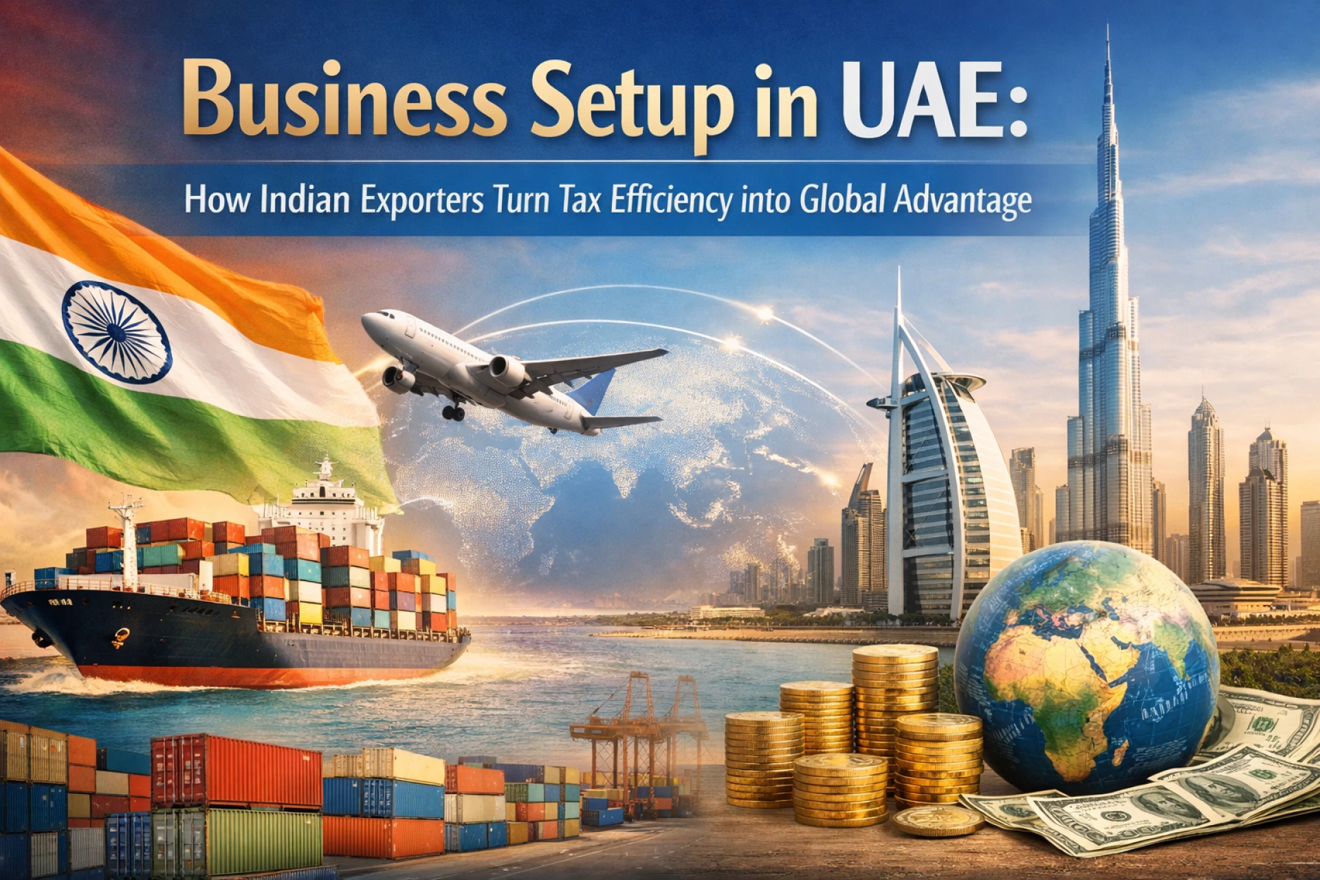 Business Setup in UAE: How Indian Exporters Turn Tax Efficiency into Global Advantage