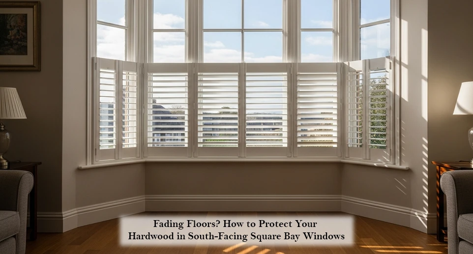 Fading Floors? How to Protect Your Hardwood in South-Facing Square Bay Windows