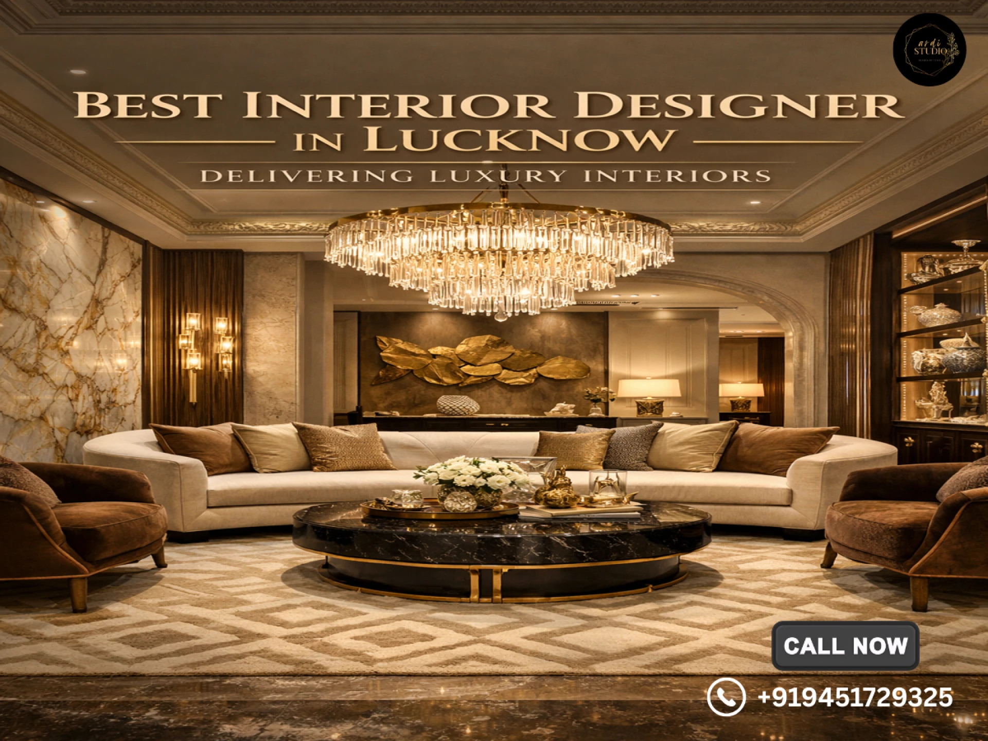 Best Interior Designer In Lucknow Delivering Luxury Interiors