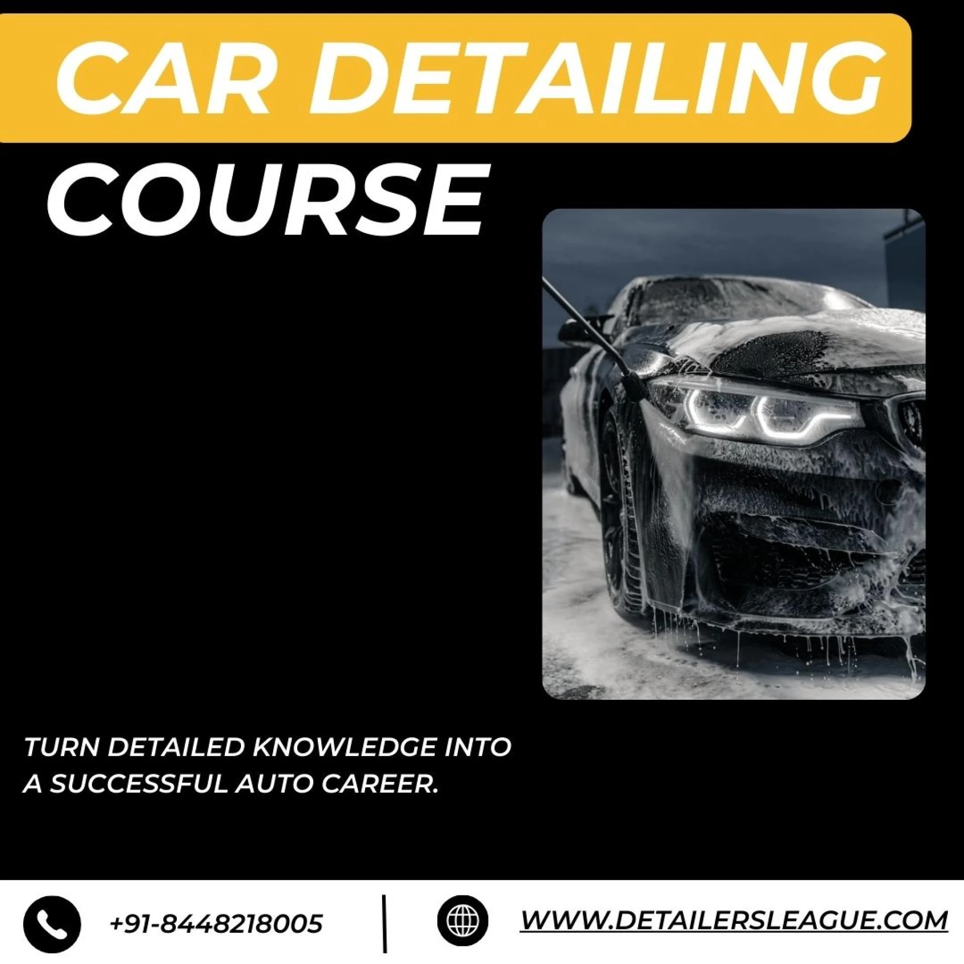 Car Detailing Course: Acquisition of Fine Art in the Modern Auto Industry.