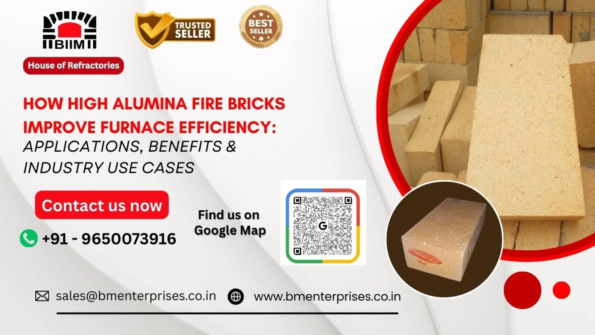 How High Alumina Fire Bricks Improve Furnace Efficiency: Applications, Benefits & Industry Use Cases