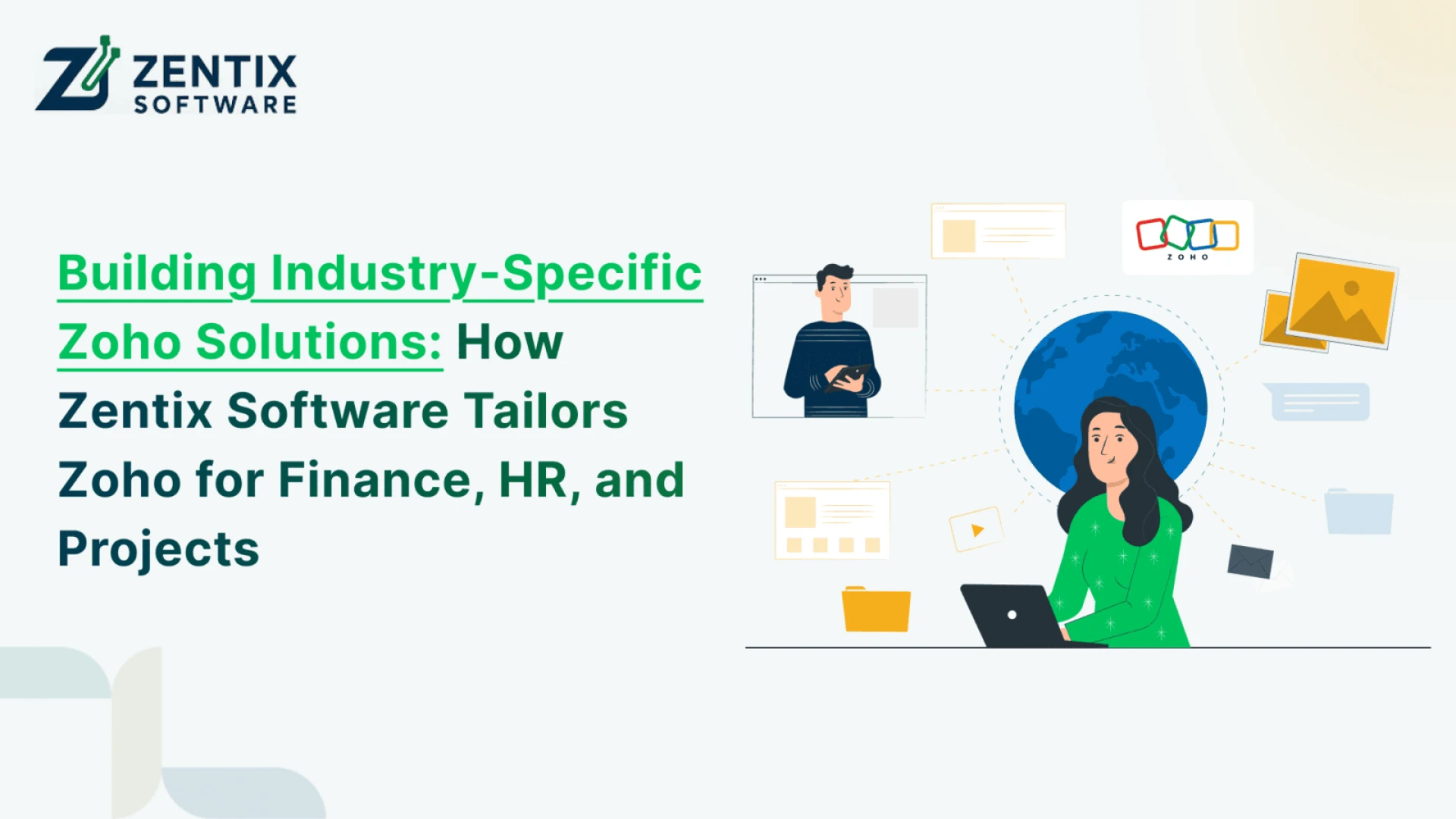 Industry- Specific Zoho Customization for Finance, HR & Projects