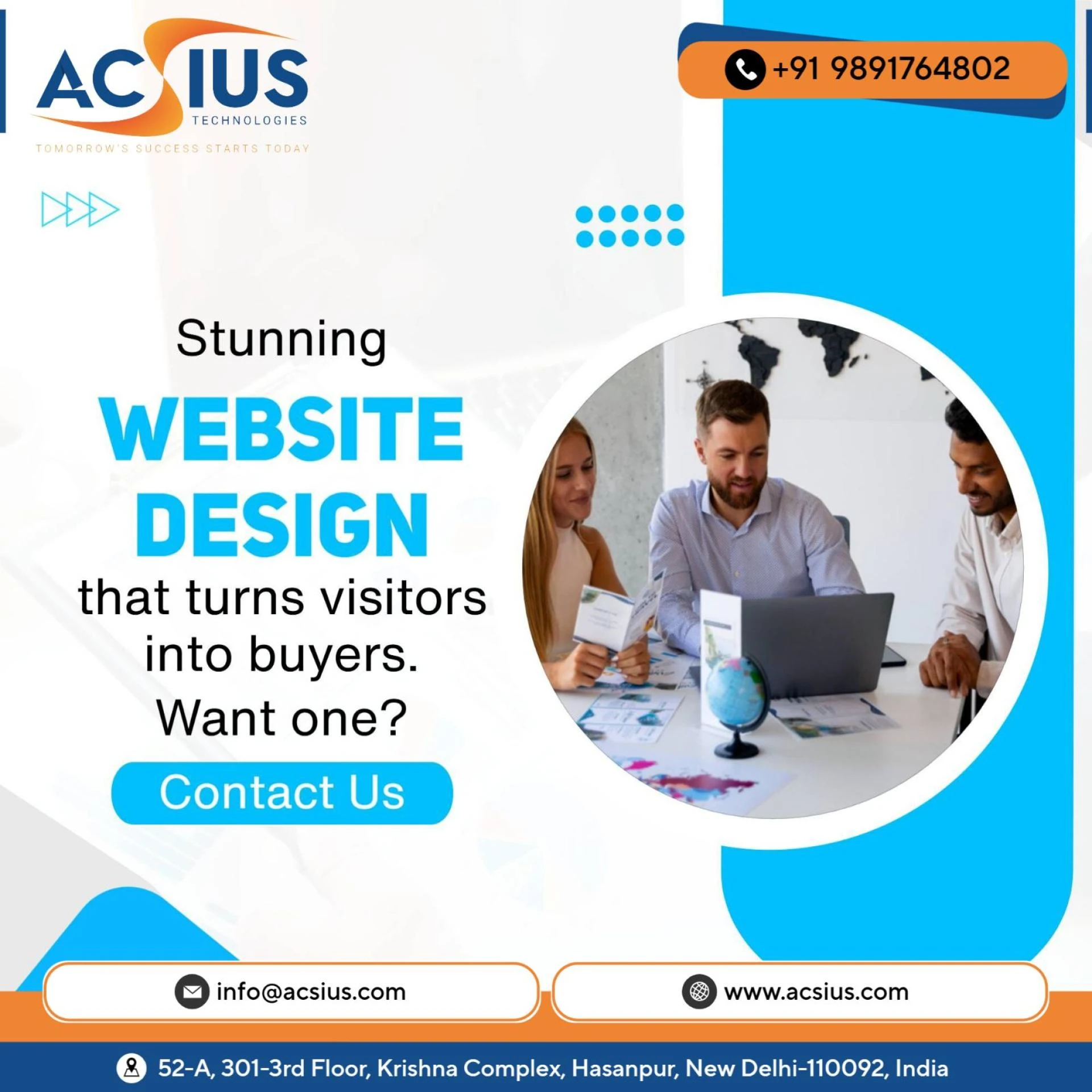 Boost Your Brand with Website Designing Services India