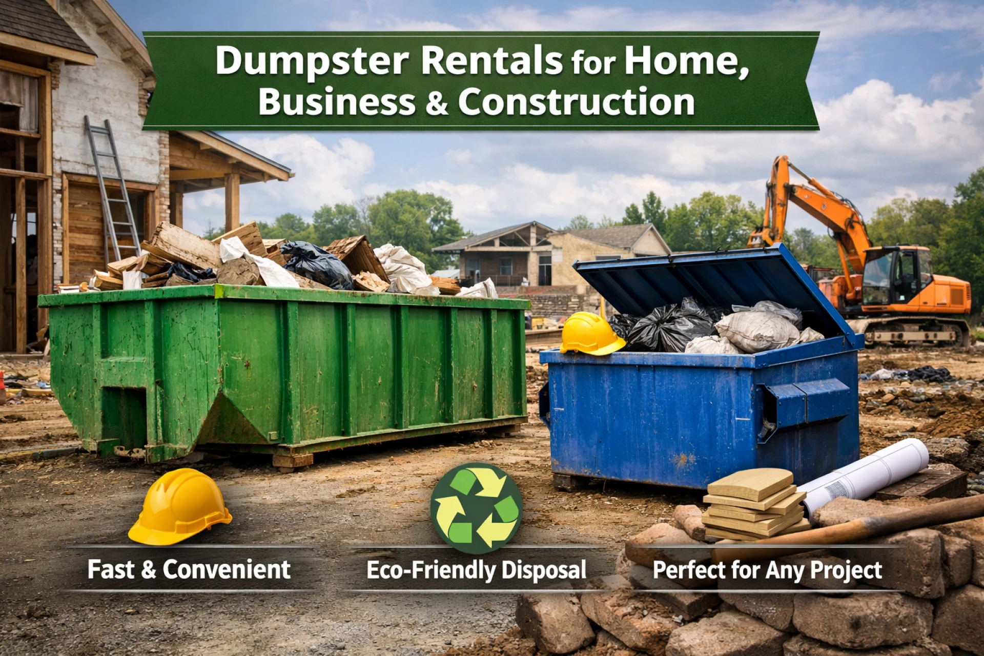 Smart Waste Management Solutions for Home, Business, and Construction Projects