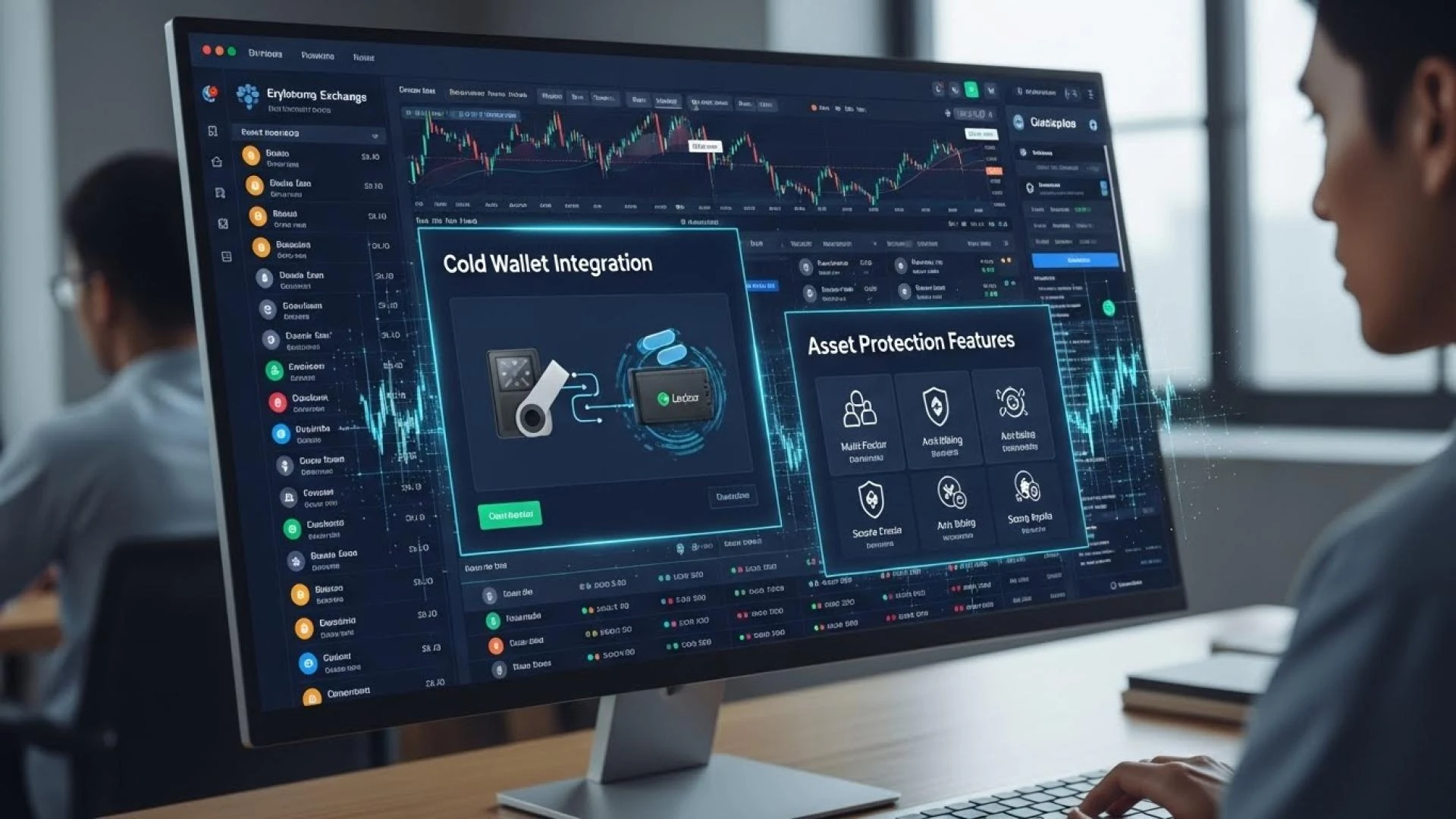 Cryptocurrency Exchange Development with Cold Wallet and Asset Protection Features