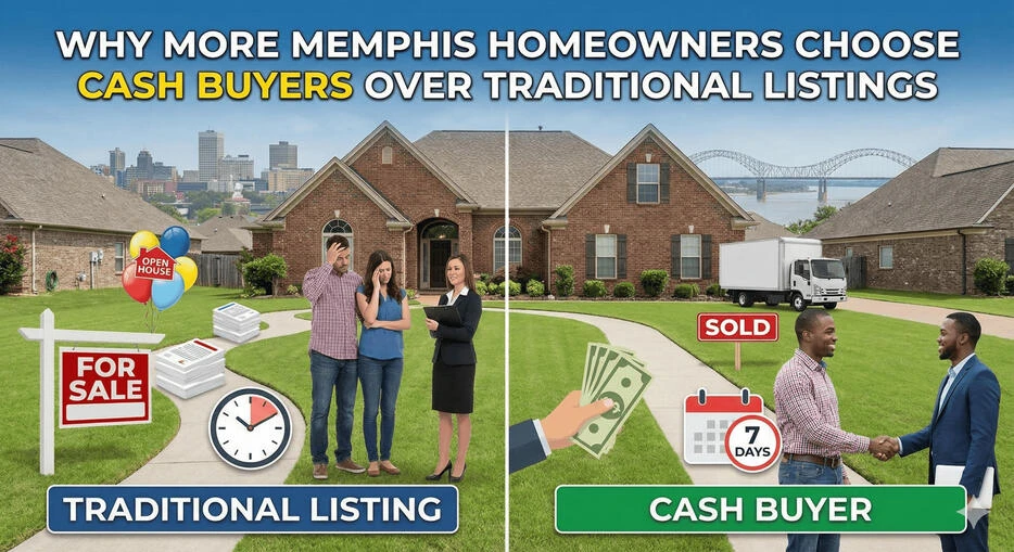 Why More Memphis Homeowners Are Choosing Cash Buyers Over Traditional Listings