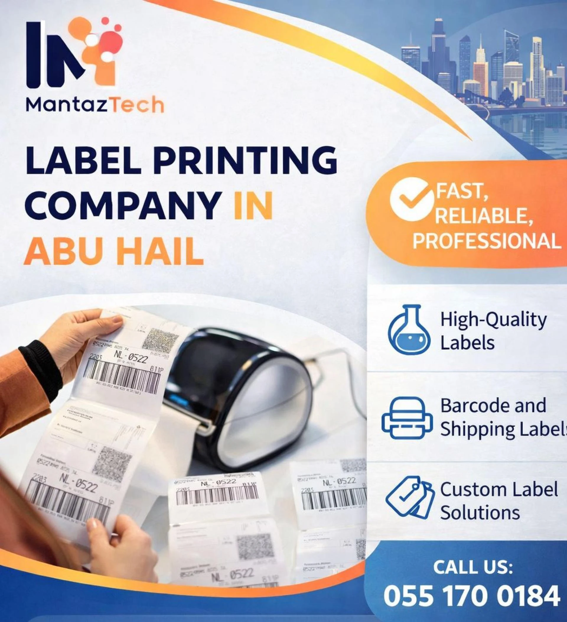 Looking for a Trusted Label Printing Company in Abu Hail?
