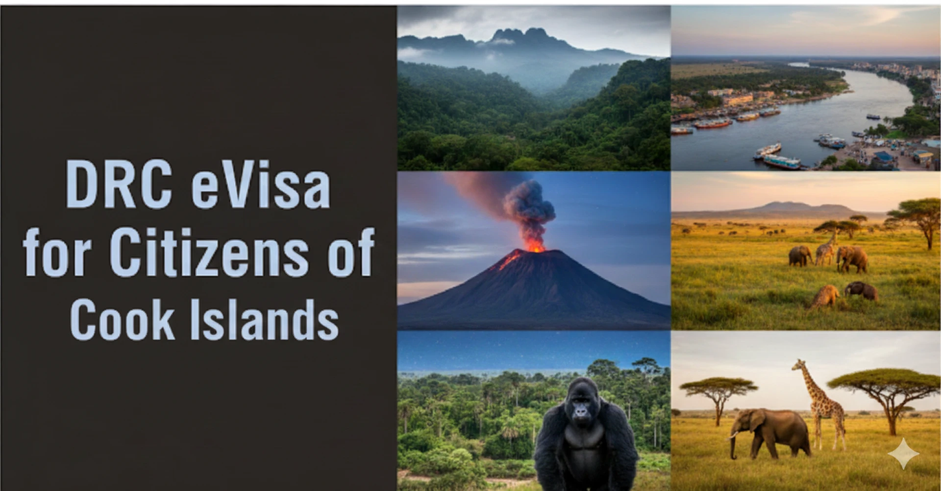 DRC eVisa for Cook Islands Citizens