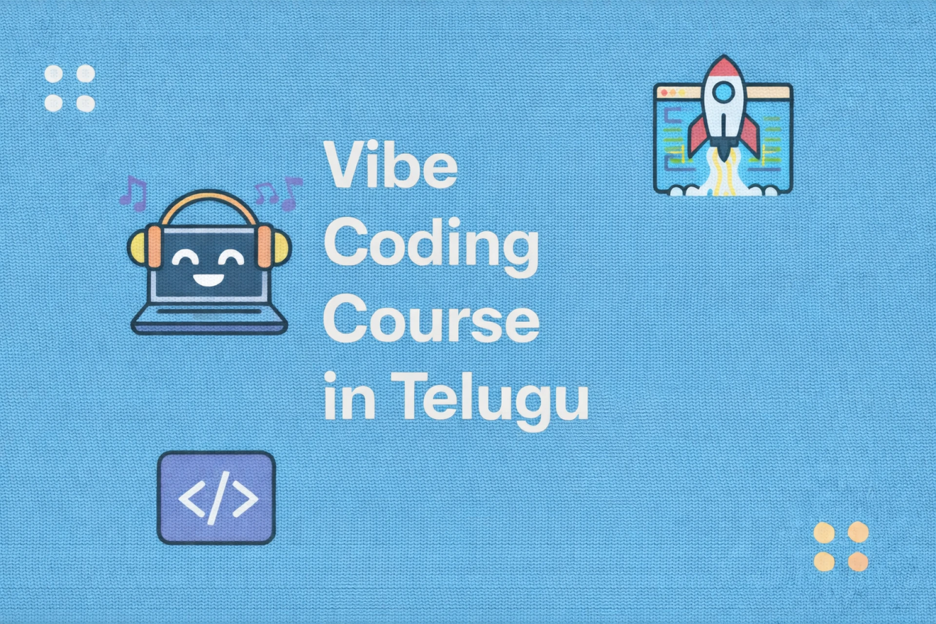 AI Agents That Code Your Startup Idea – Vibe Coding Course in Telugu