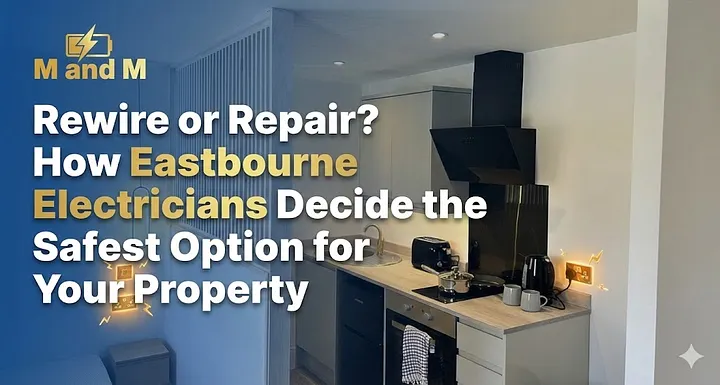 Rewire or Repair? How Eastbourne Electricians Decide the Safest Option for Your Property