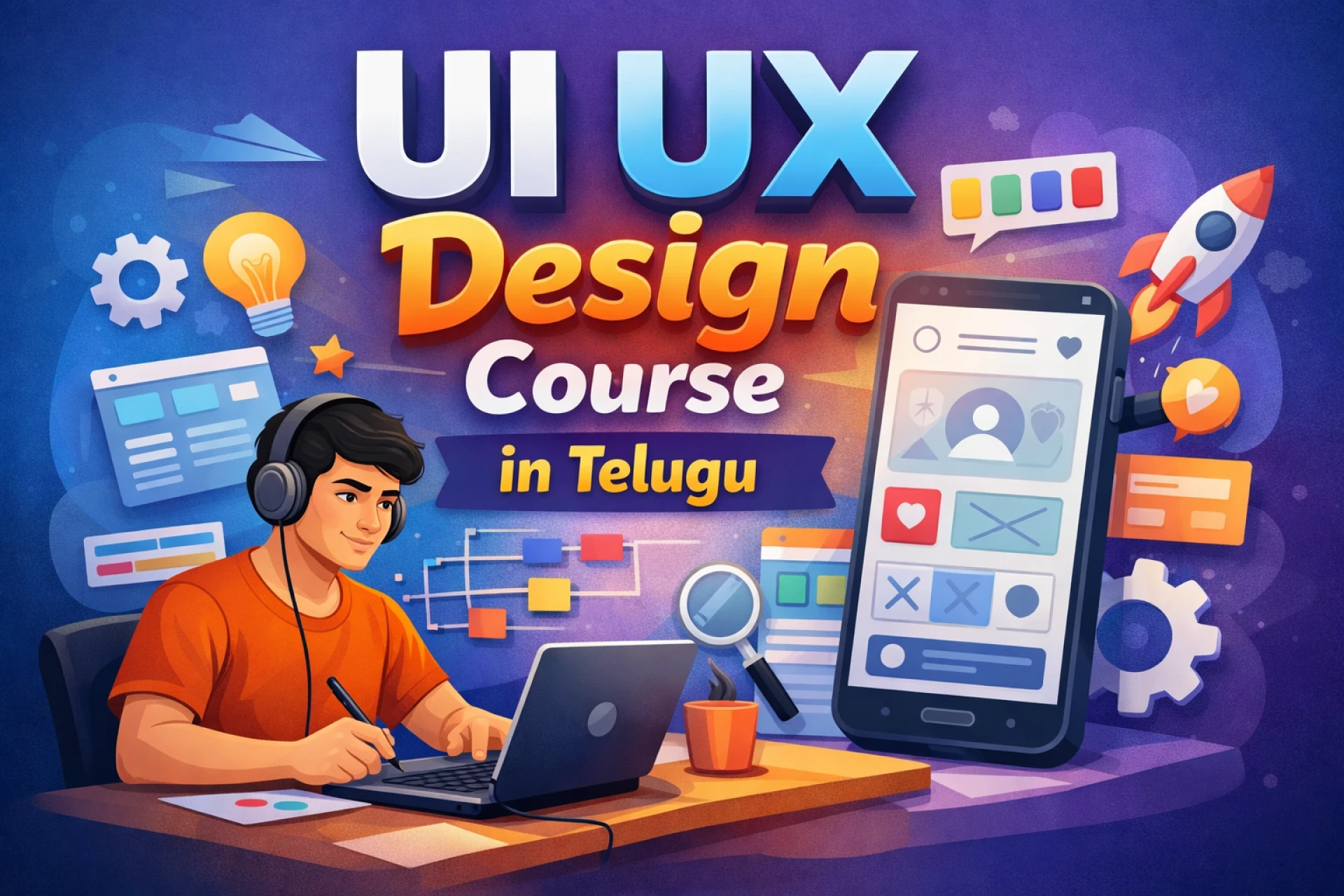 UI UX Design Course in Telugu: Develop Industry-Ready Thinking, Not Just Design Skills