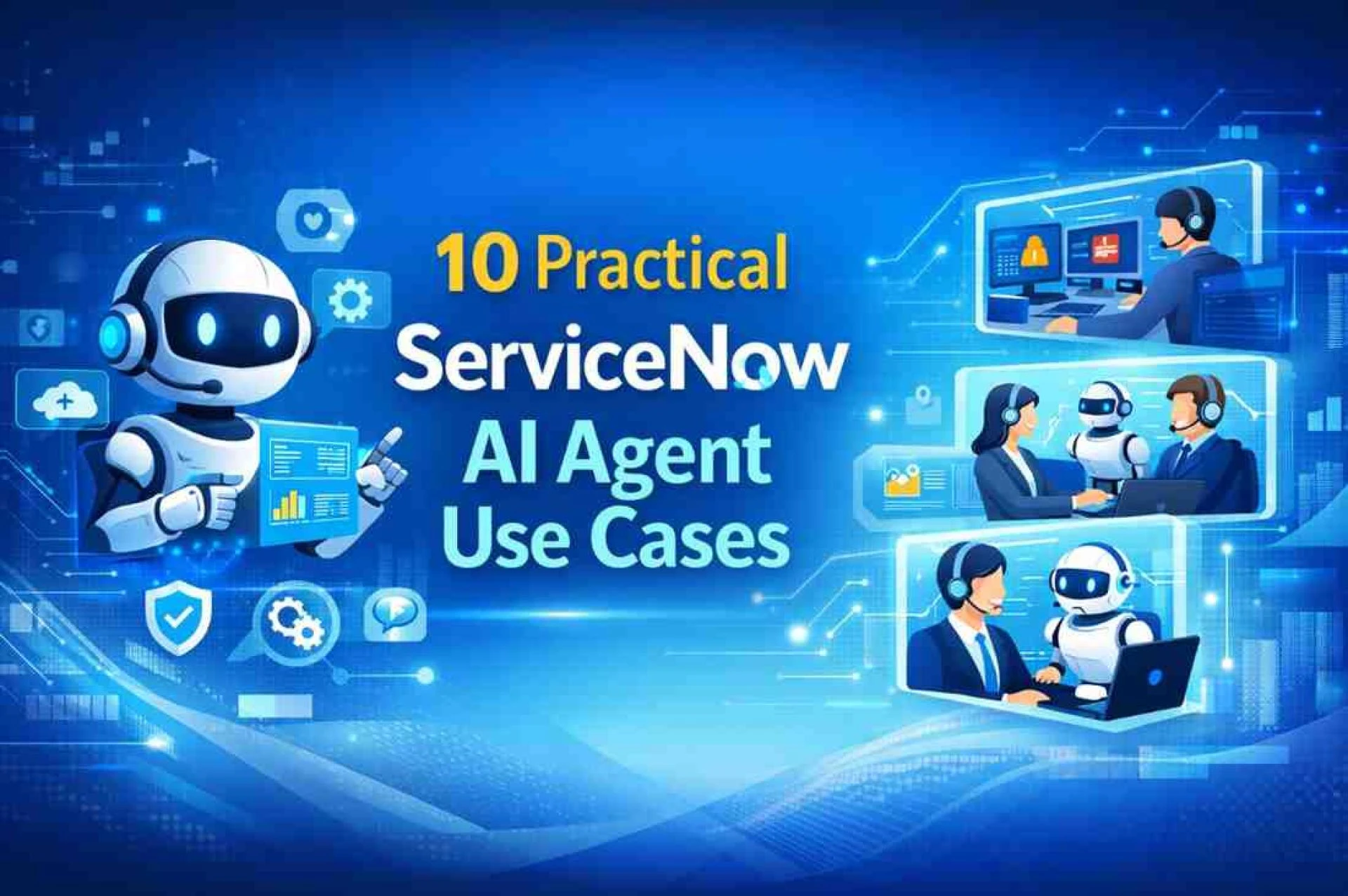 10 Practical ServiceNow AI Agent Use Cases