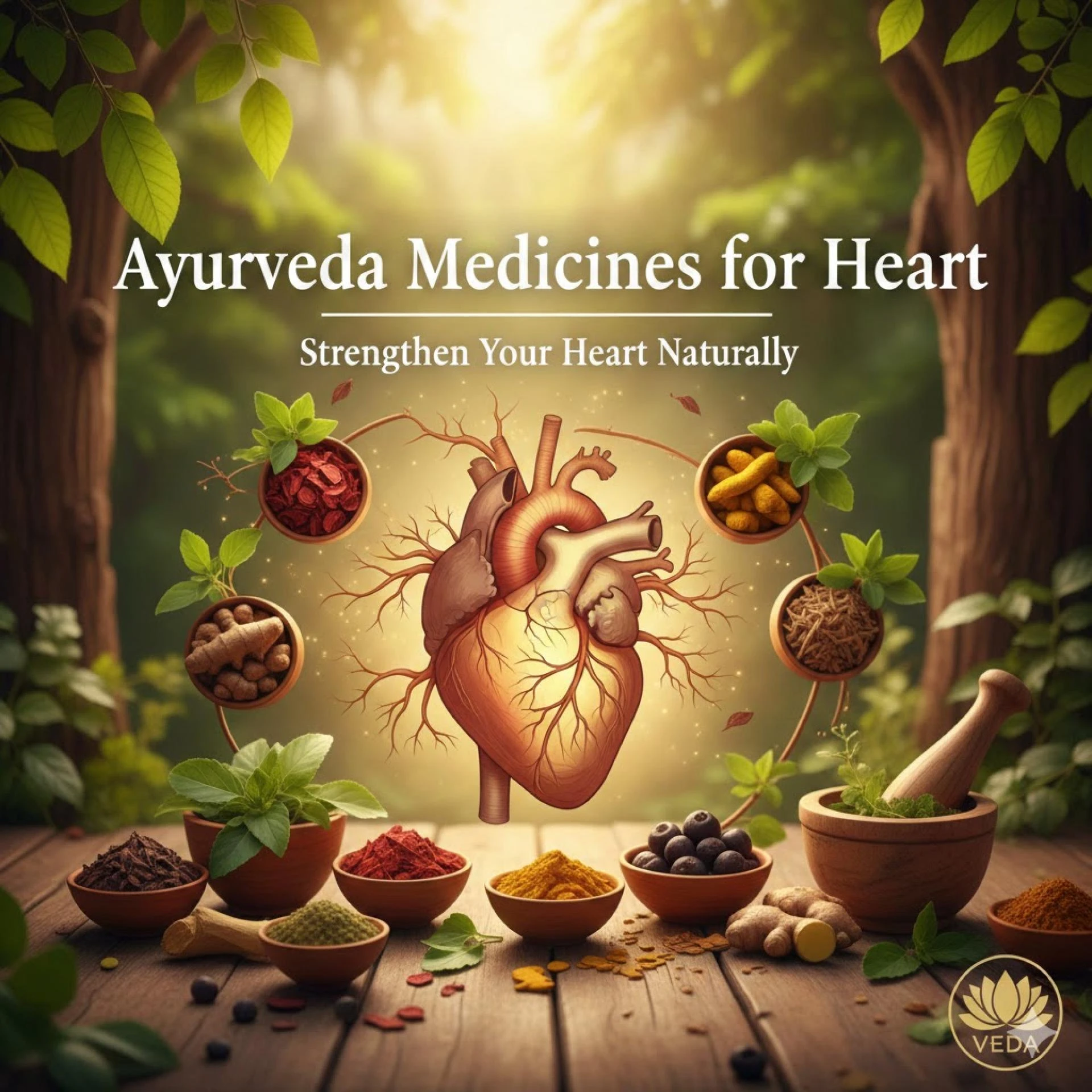 Ayurveda Medicines for Heart: Strengthen Your Heart Naturally