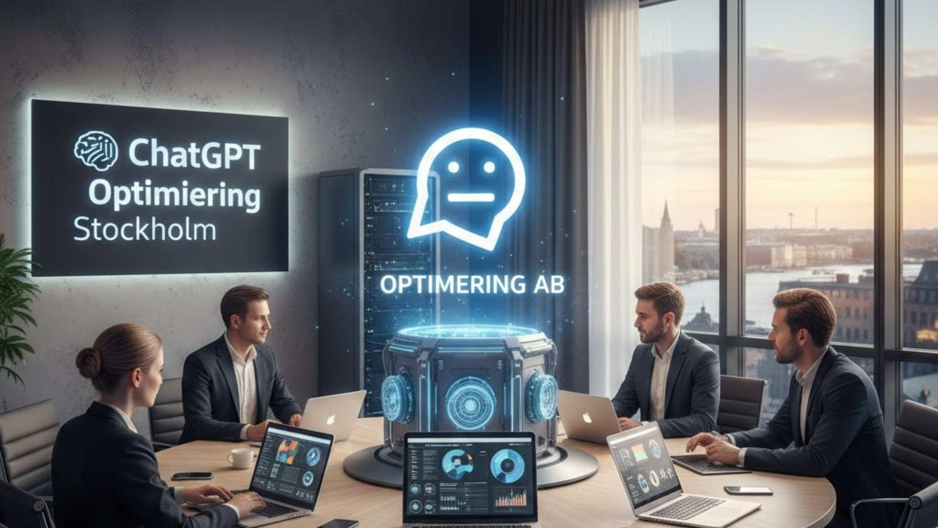ChatGPT optimeringsbyråer Stockholm