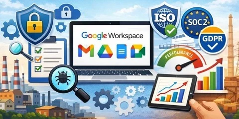 Google Workspace for Industrial Procurement: Security, Certifications, Performance KPIs, and Pre-Warmed Google Workspace Email