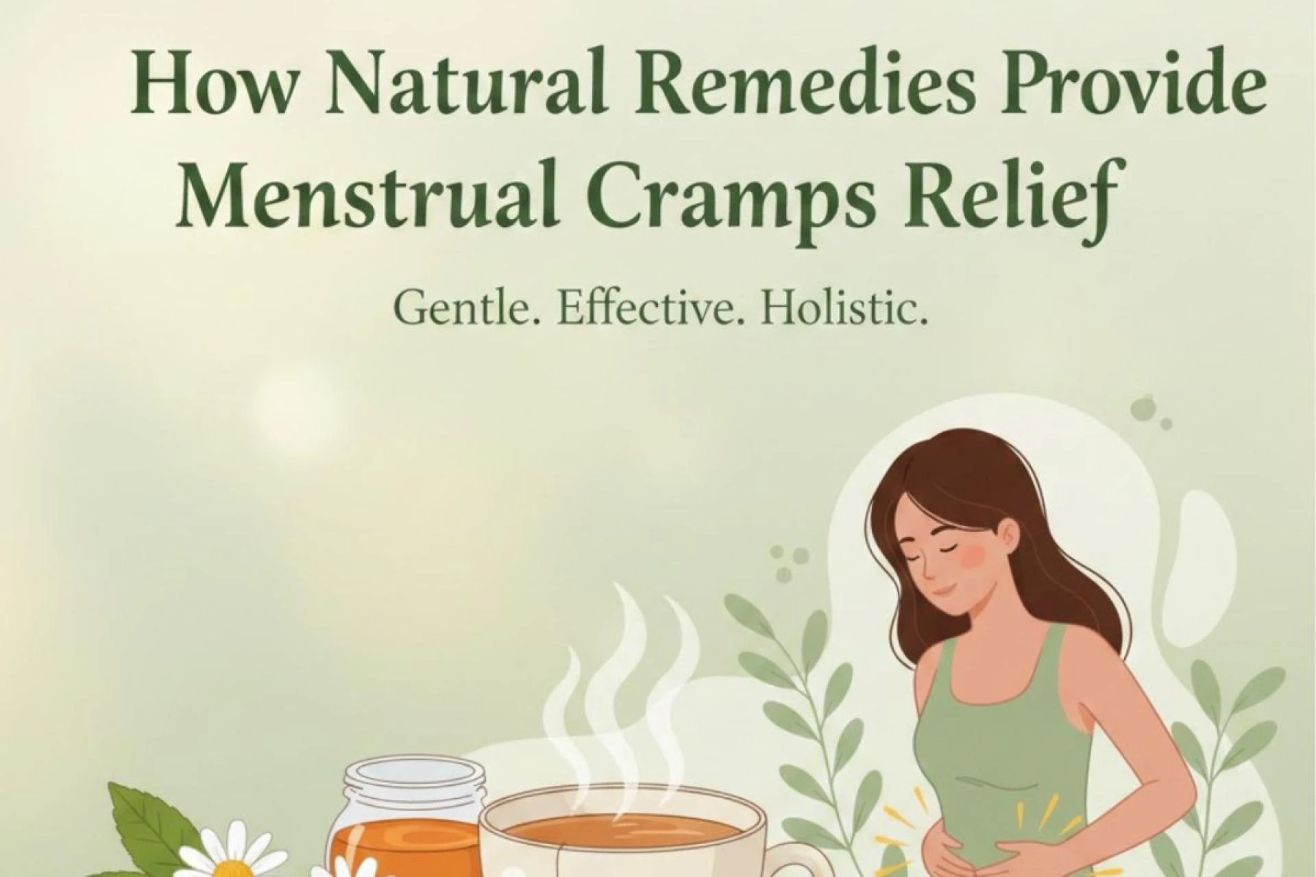 How Natural Remedies Provide Menstrual Cramps Relief