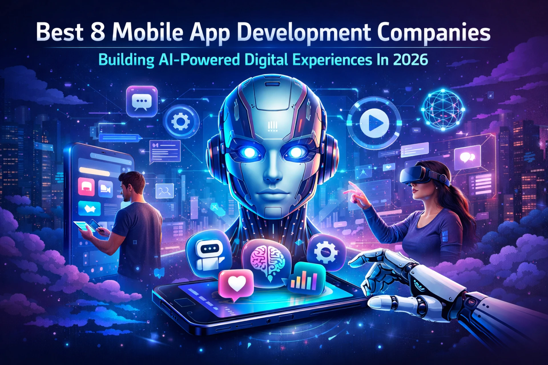 Best 8 Mobile App Development Companies Building AI-Powered Digital Experiences In 2026
