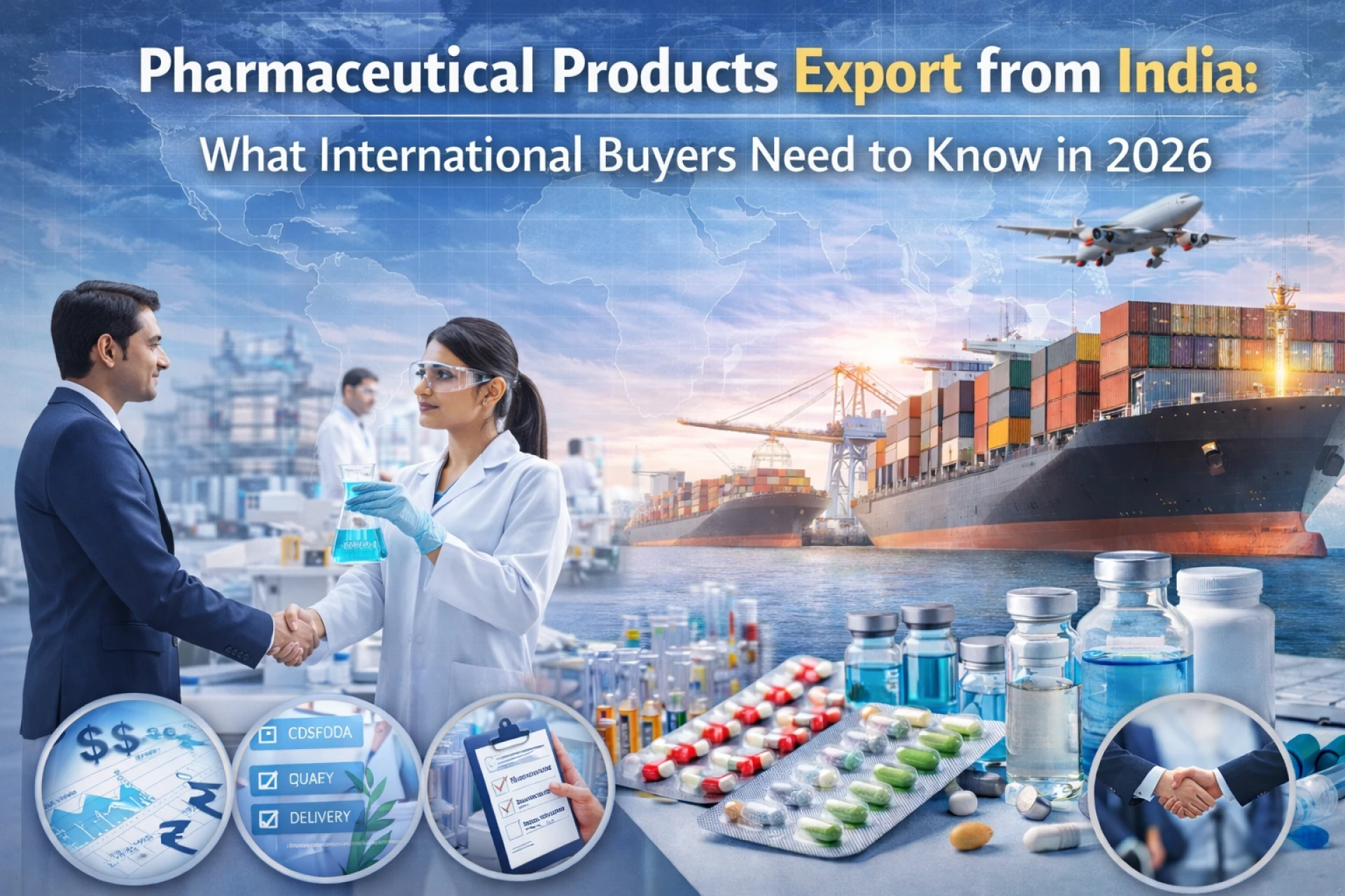 Pharmaceutical Products Export from India: What International Buyers Need to Know in 2026