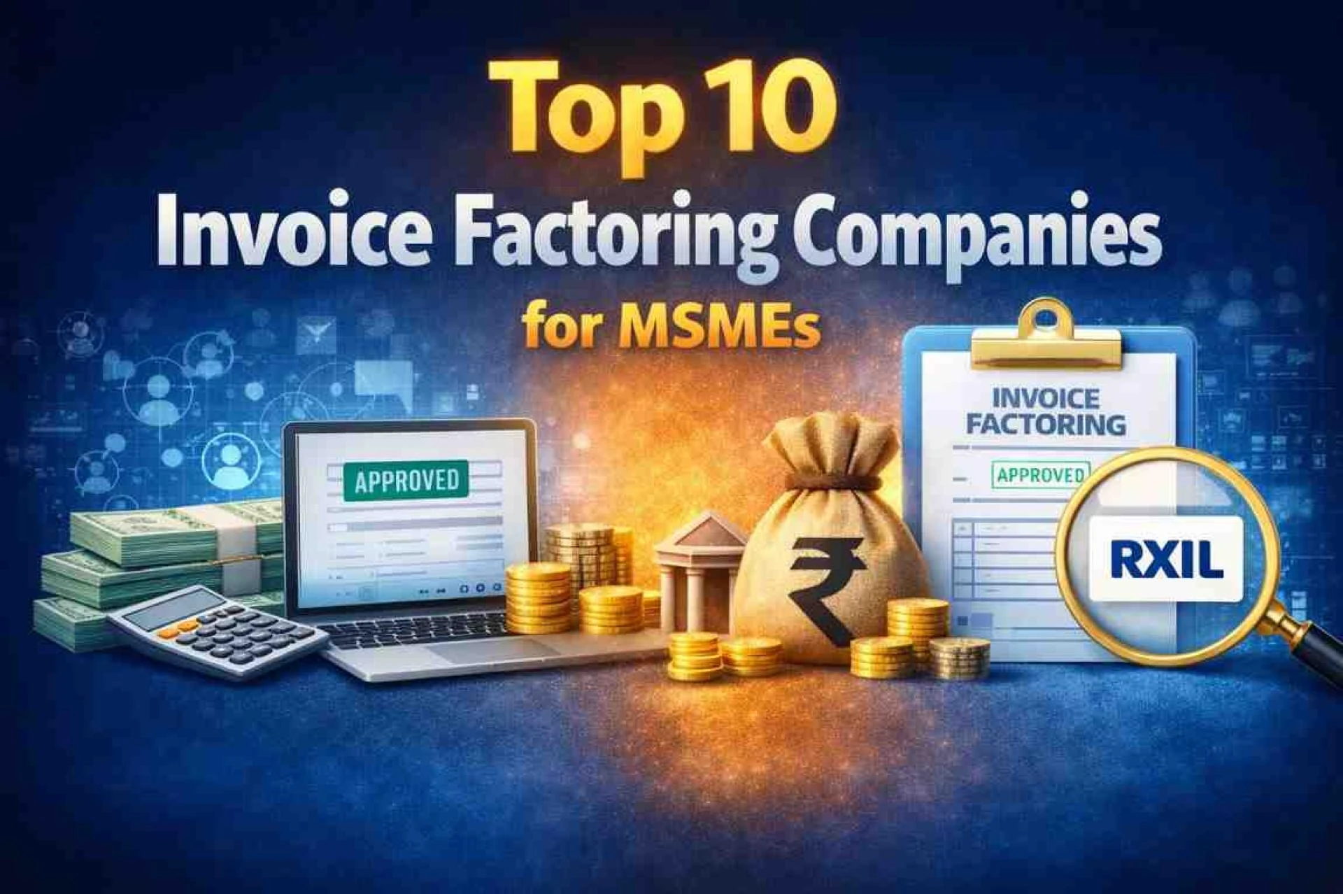 Top 10 Invoice Factoring Companies for MSMEs in India