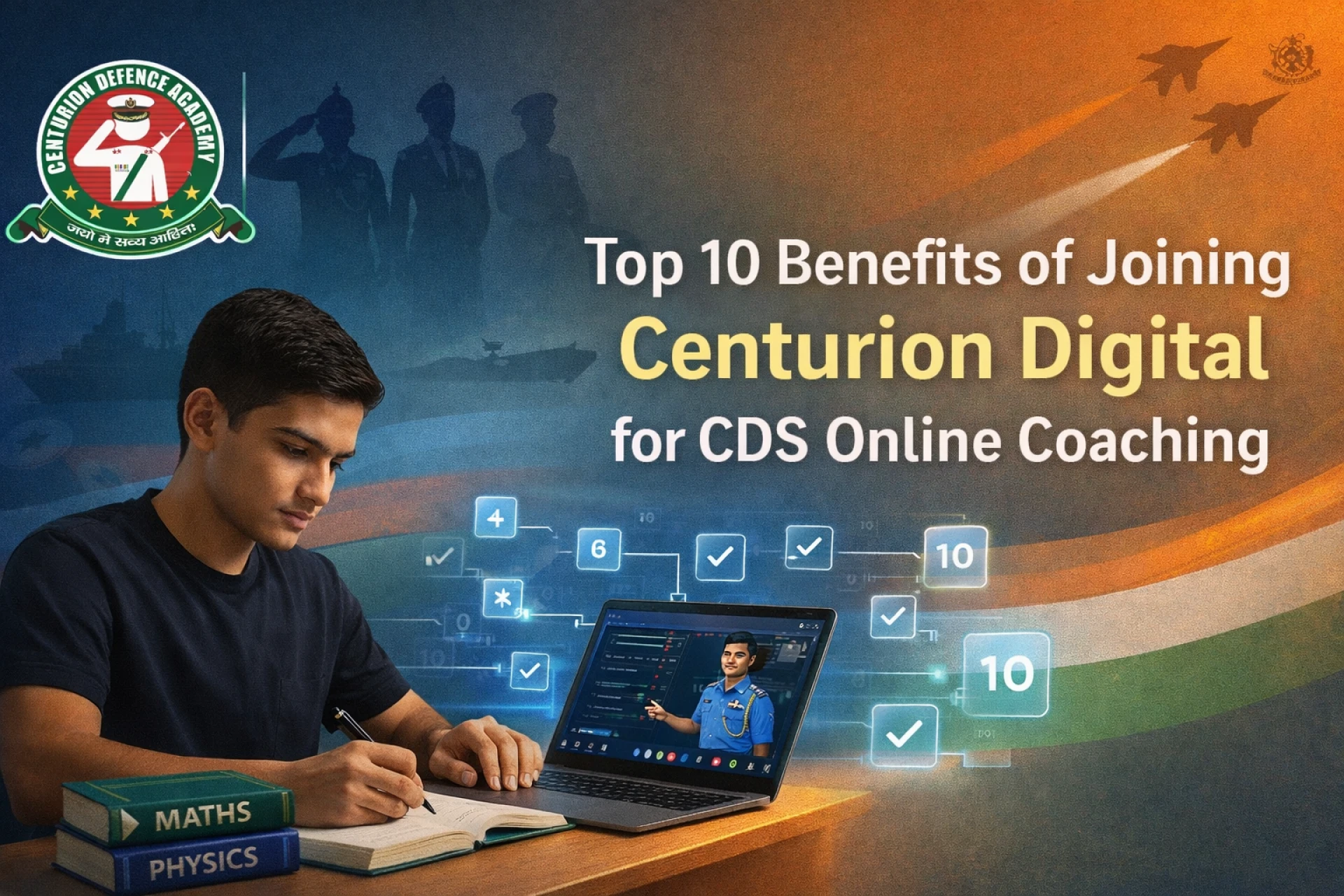 Top 10 Benefits of Joining Centurion Digital for CDS Online Coaching