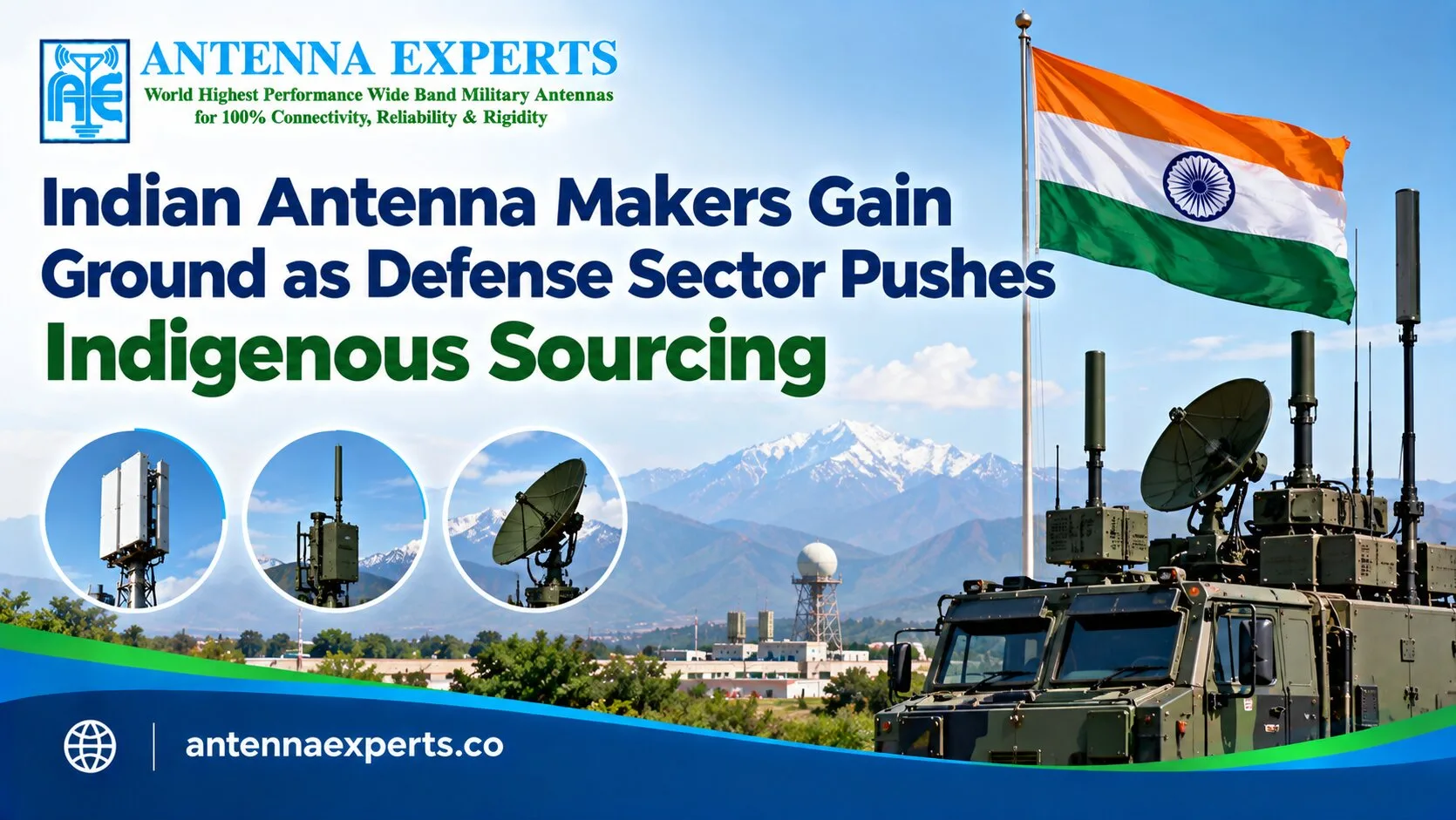 Indian Antenna Makers Gain Ground as Defense Sector Pushes Indigenous Sourcing