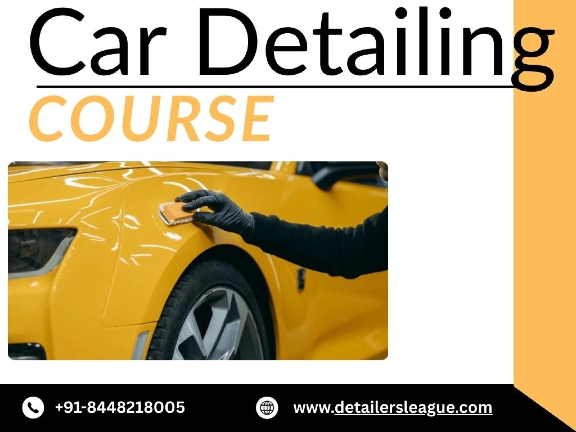 Car Detailing Course: An Applied Craft of the Future of Auto Care.