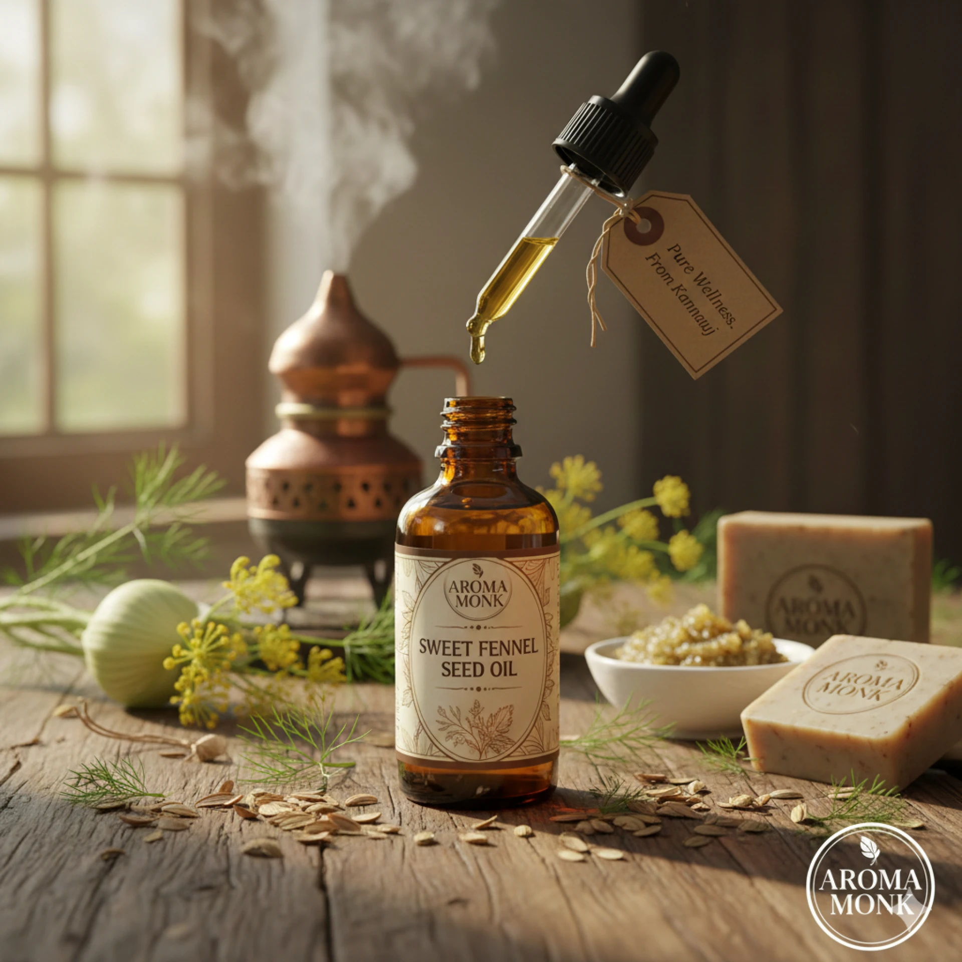 The Secret to Pure Wellness: Why Aroma Monk is the Fennel Seed Oil Manufacturer You’ve Been Searching For