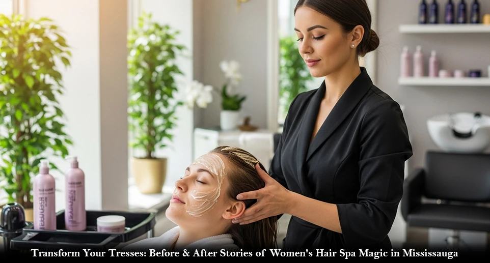 Transform Your Tresses: Before & After Stories of Women's Hair Spa Magic in Mississauga