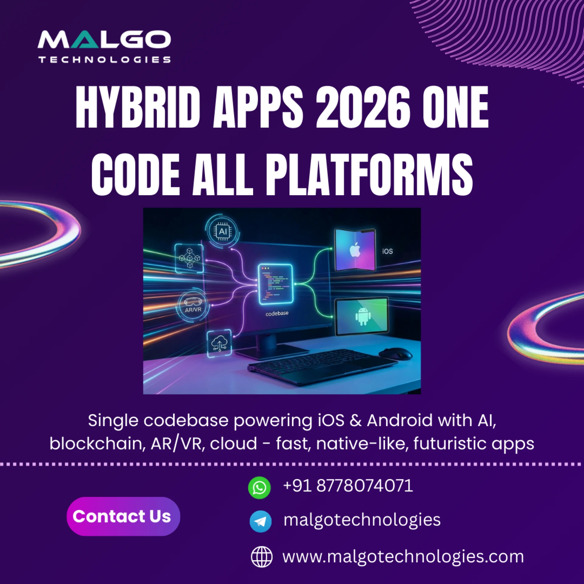 Hybrid App Development 2026: One Codebase, Native-Like Cross-Platform Apps  