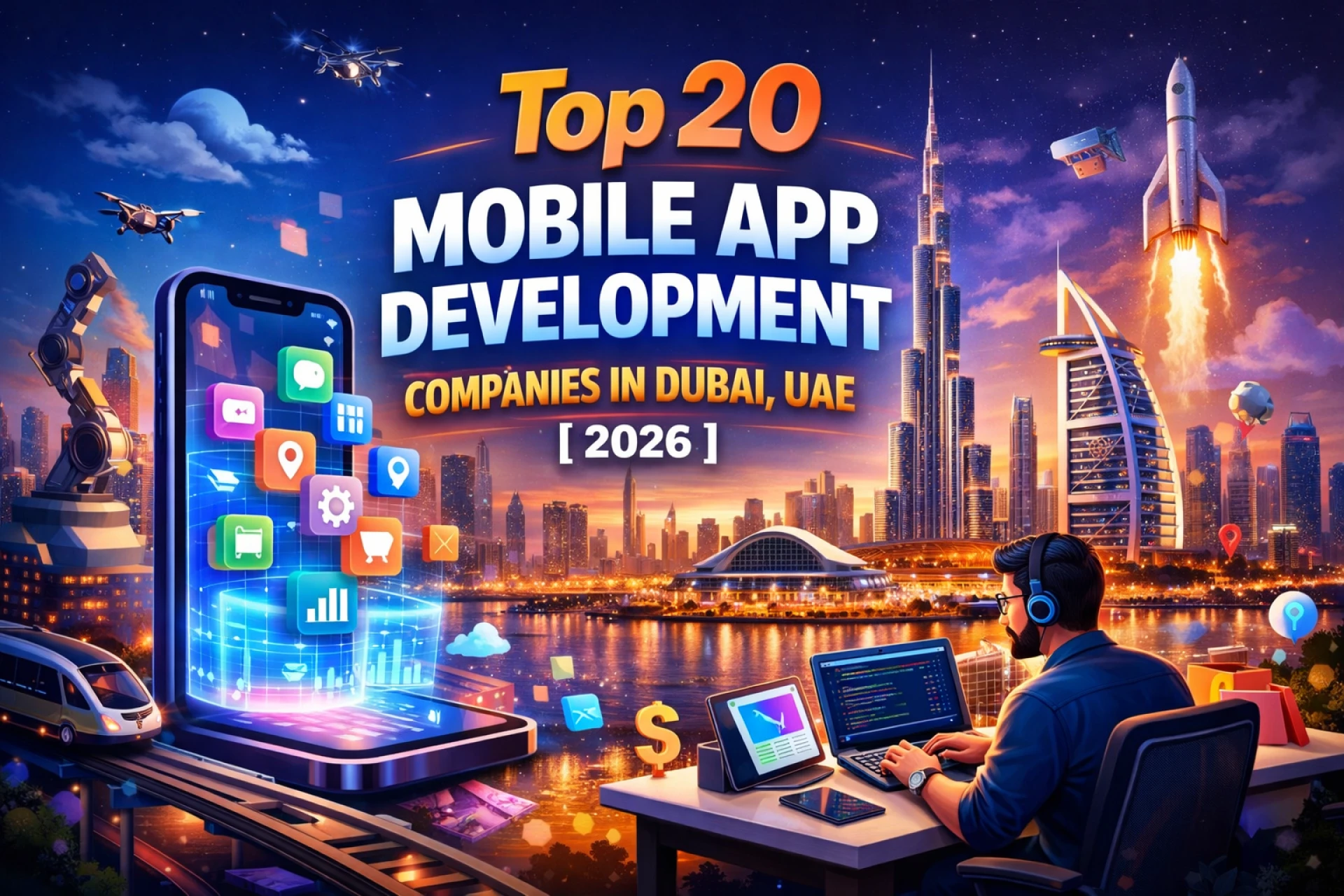 Top 20 Mobile App Development Companies in Dubai, UAE [2026]